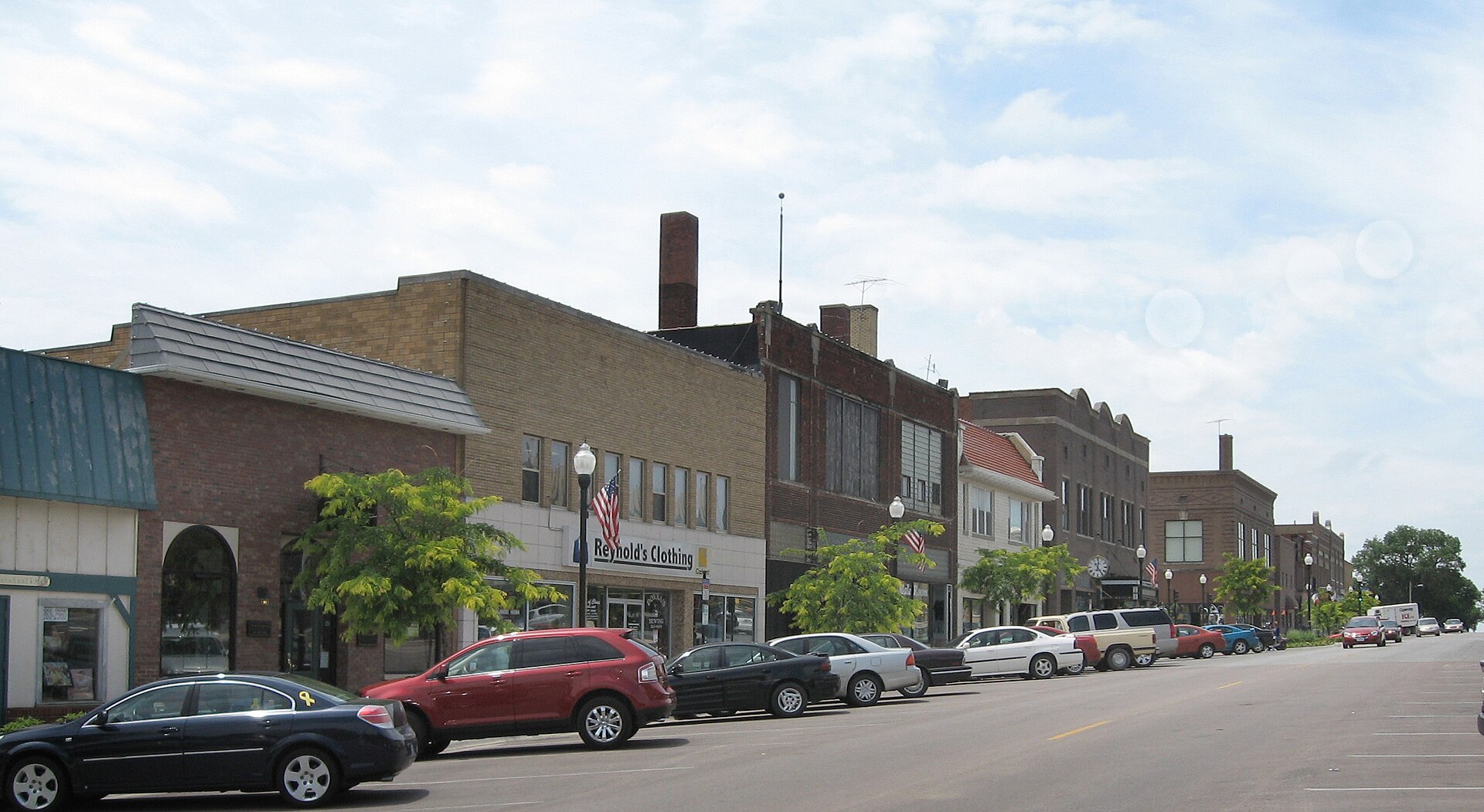 downtown Dension, Iowa — Denison, Iowa