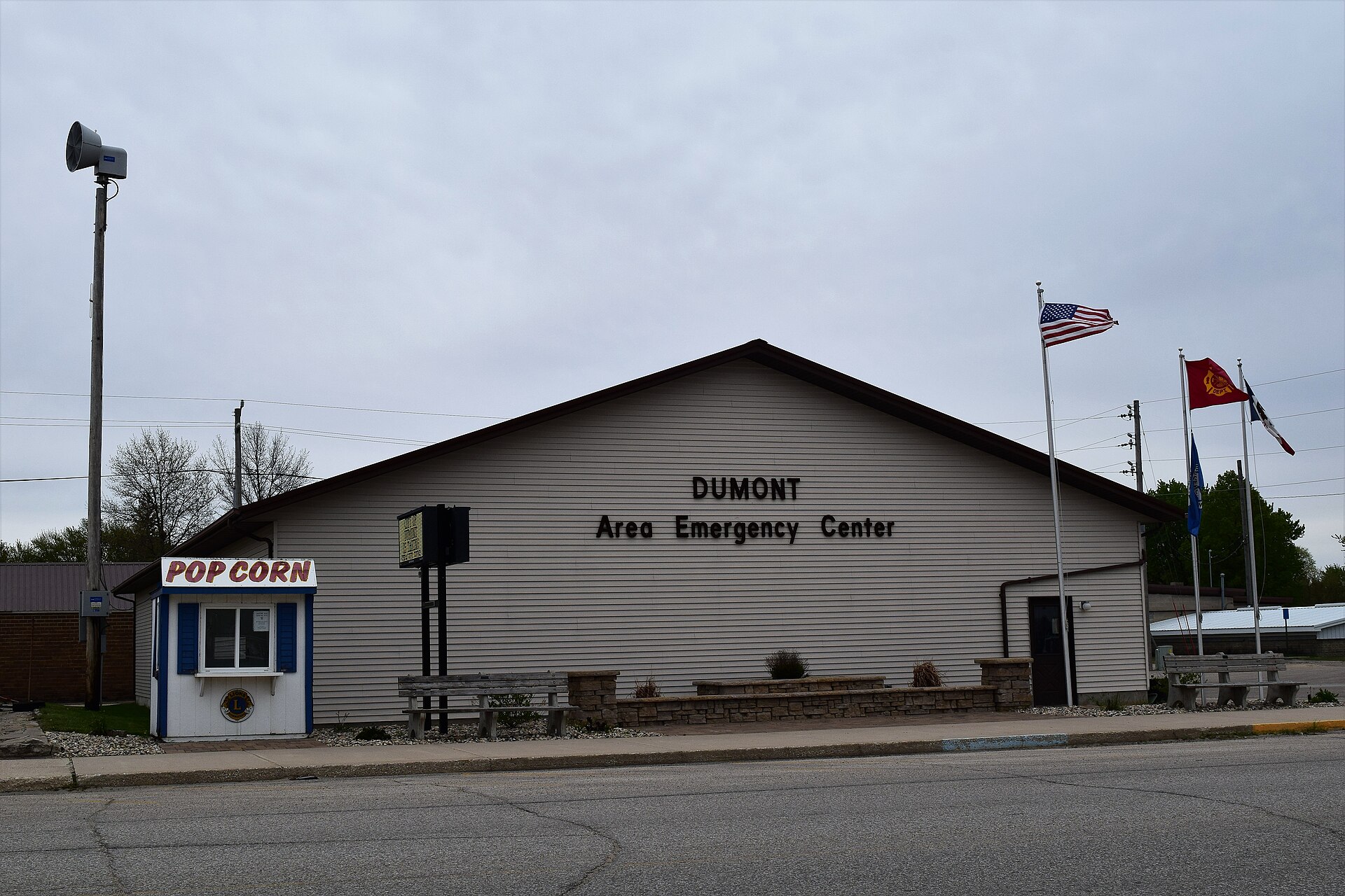 The Dumont Area Emergency Center in Dumont, Iowa.