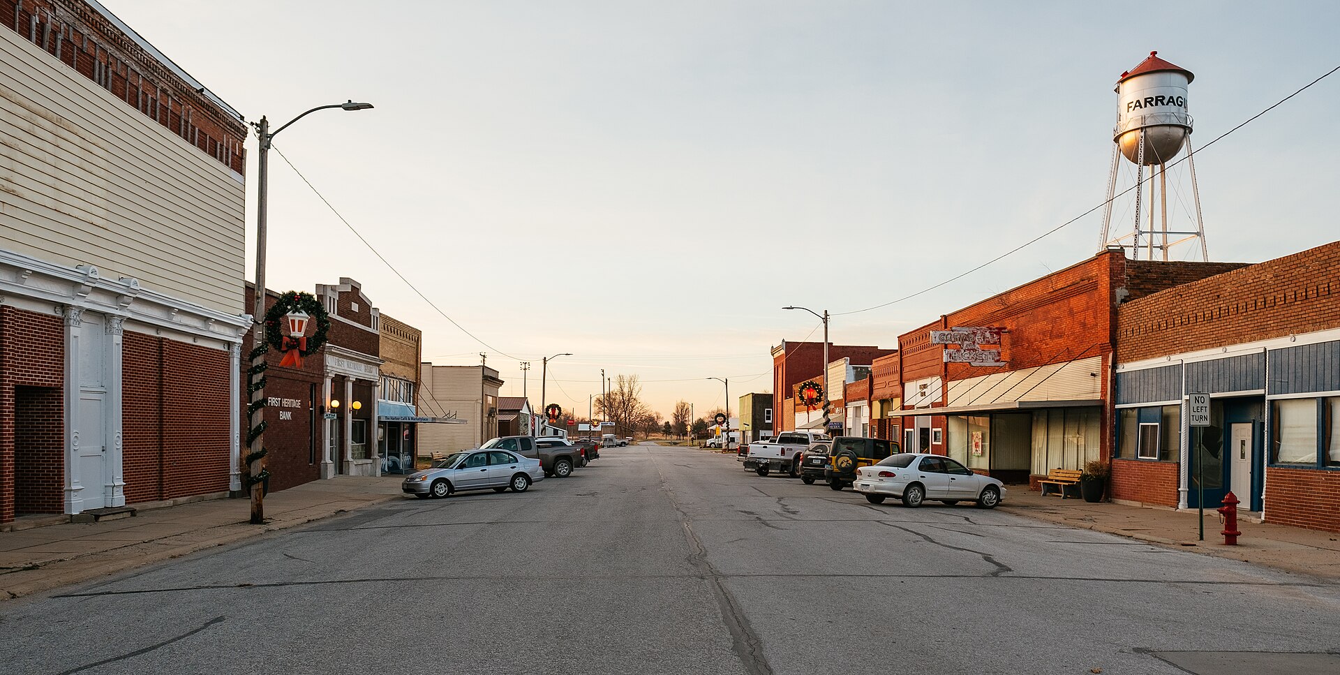 Downtown Farragut — Iowa
