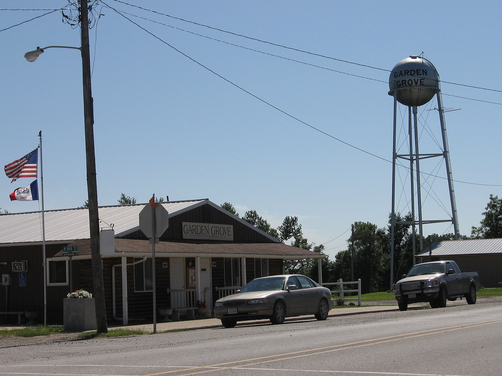 Garden Grove town centre — Iowa