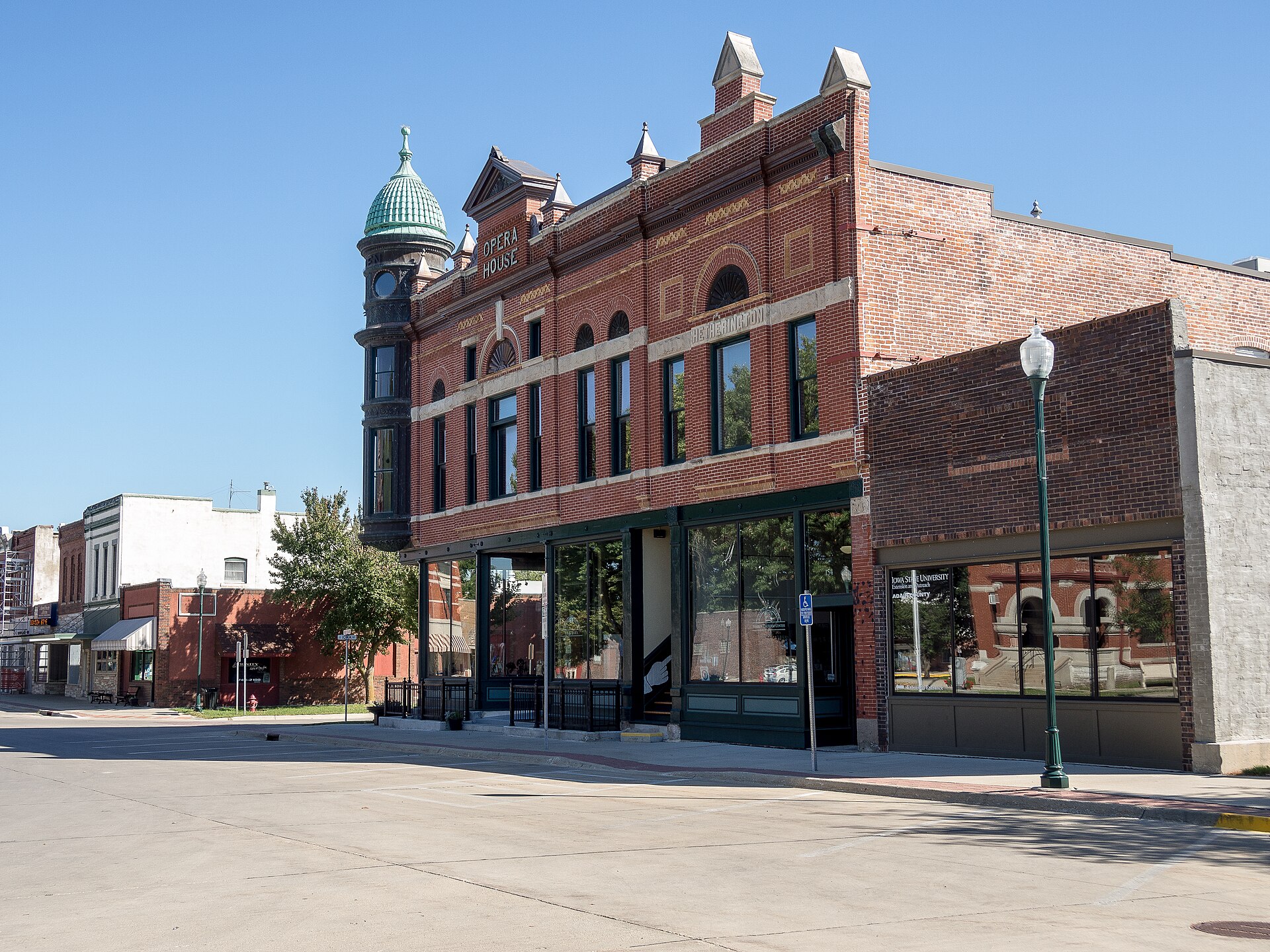 Warren Opera House Block and Hetherington Block — Greenfield, Iowa