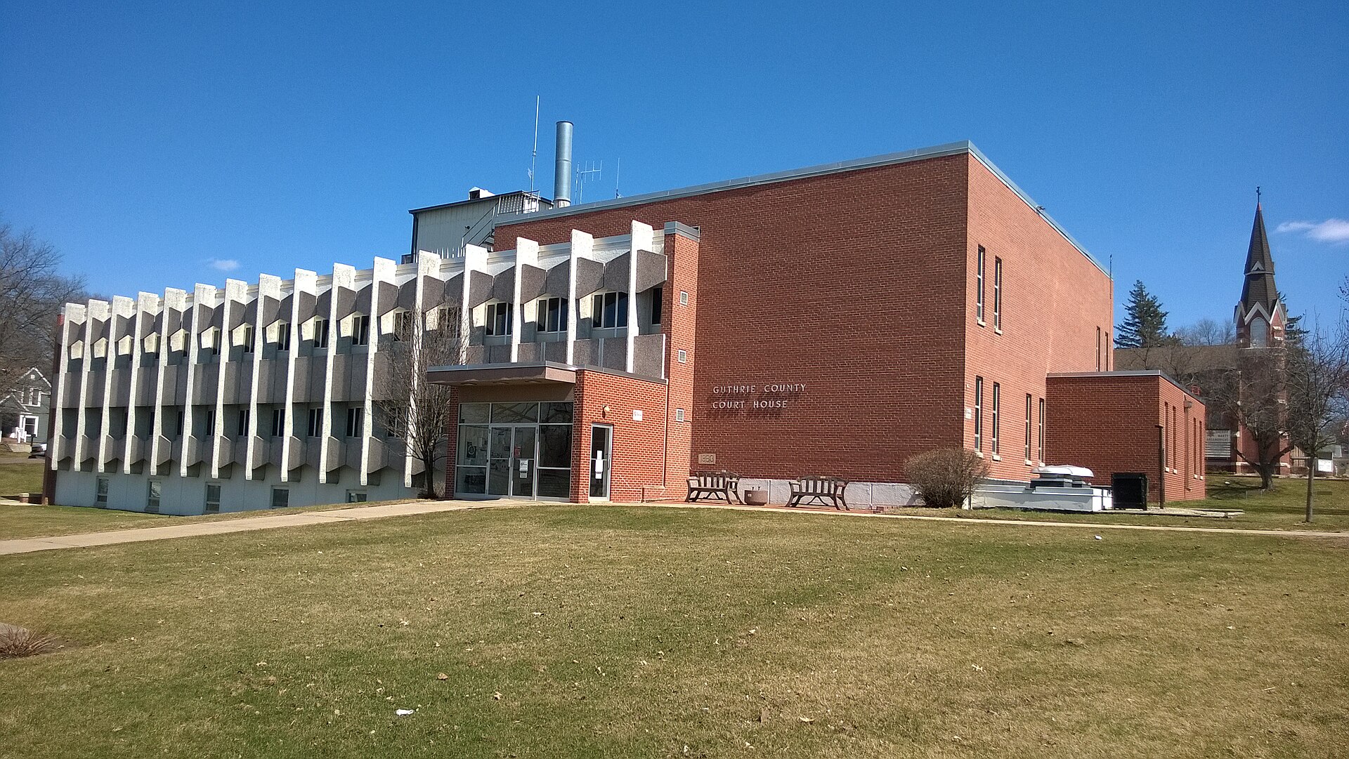 Guthrie County IA Courthouse — Guthrie Center, Iowa