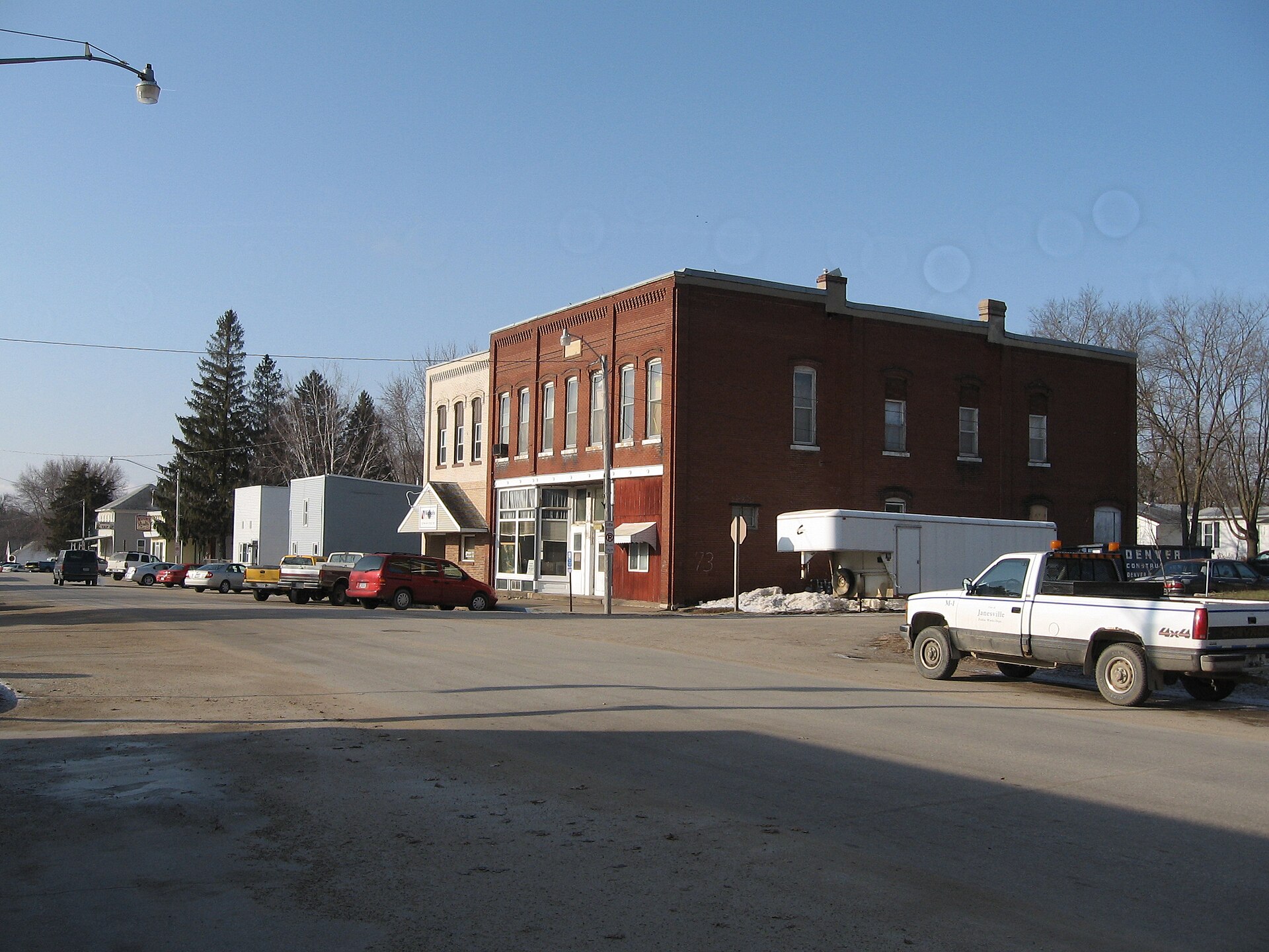 Downtown Janseville, Iowa — Janesville, Iowa