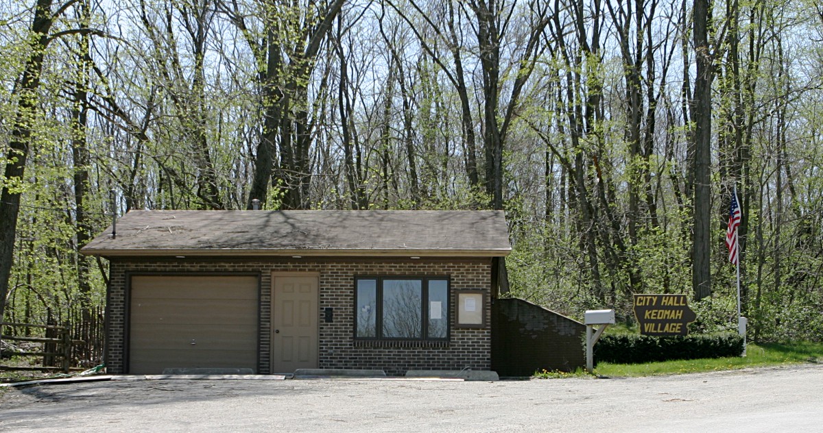 City hall of Keomah. — Keomah Village, Iowa