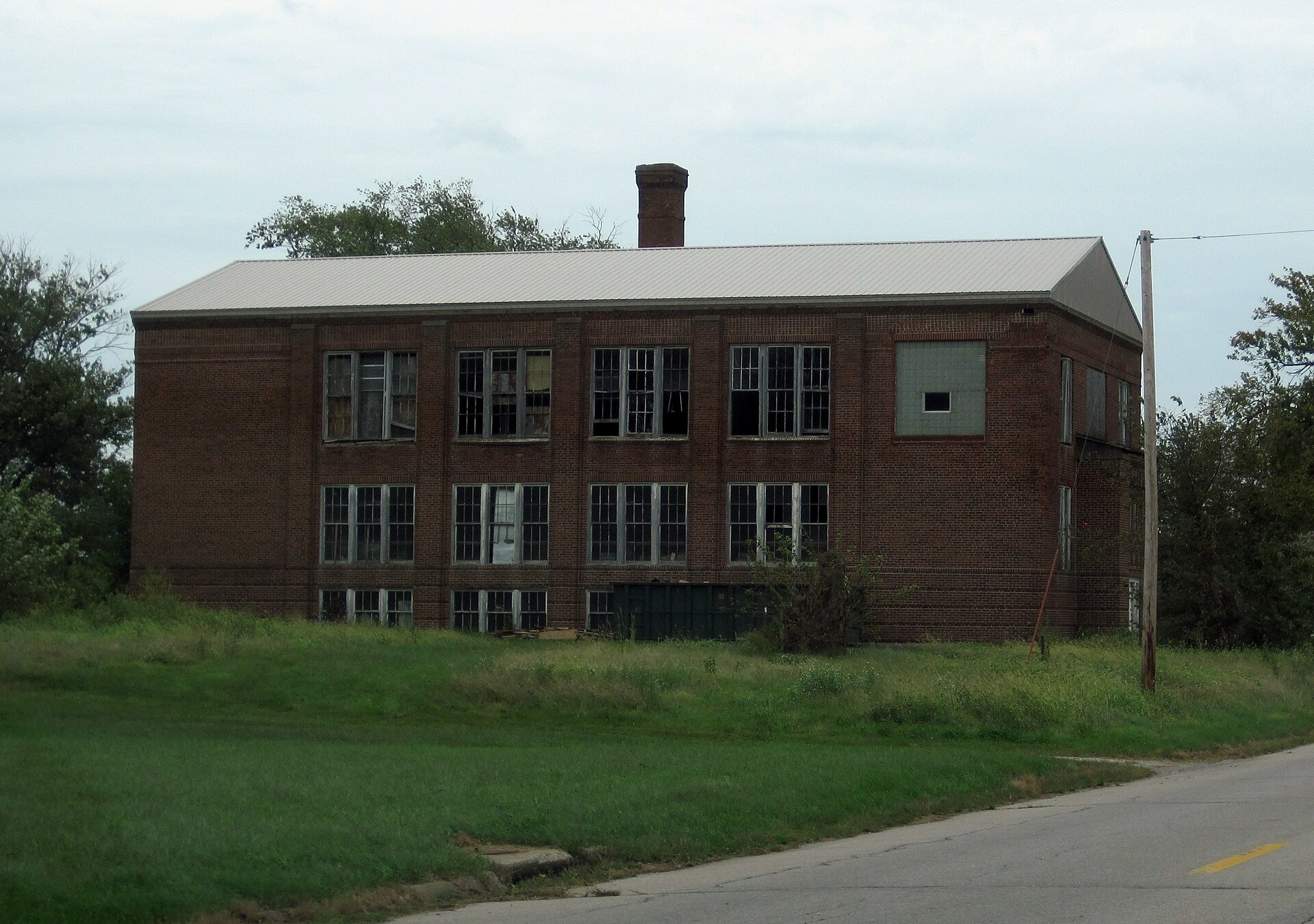 Kinross abandoned school — Iowa