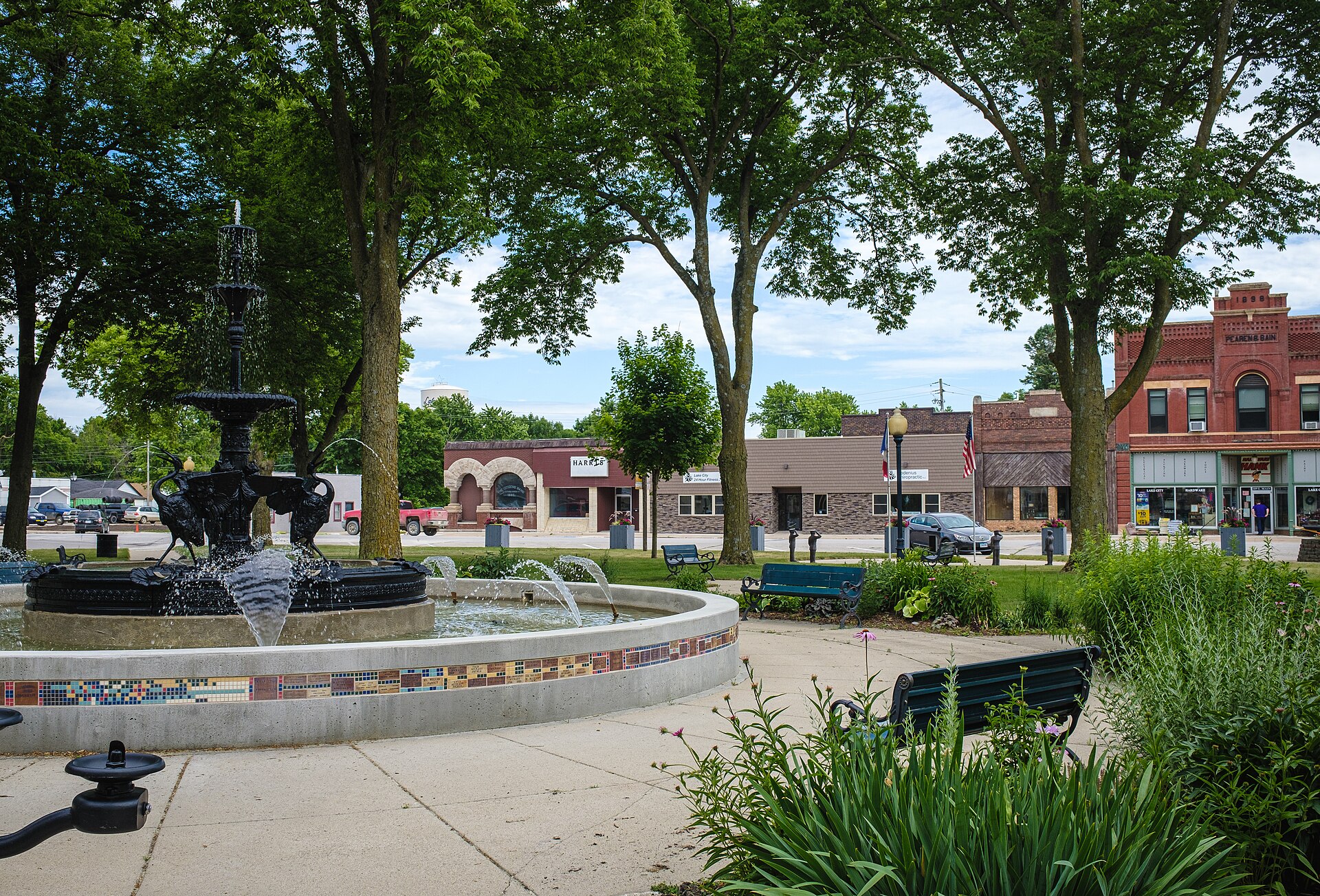 Town Square — Lake City, Iowa