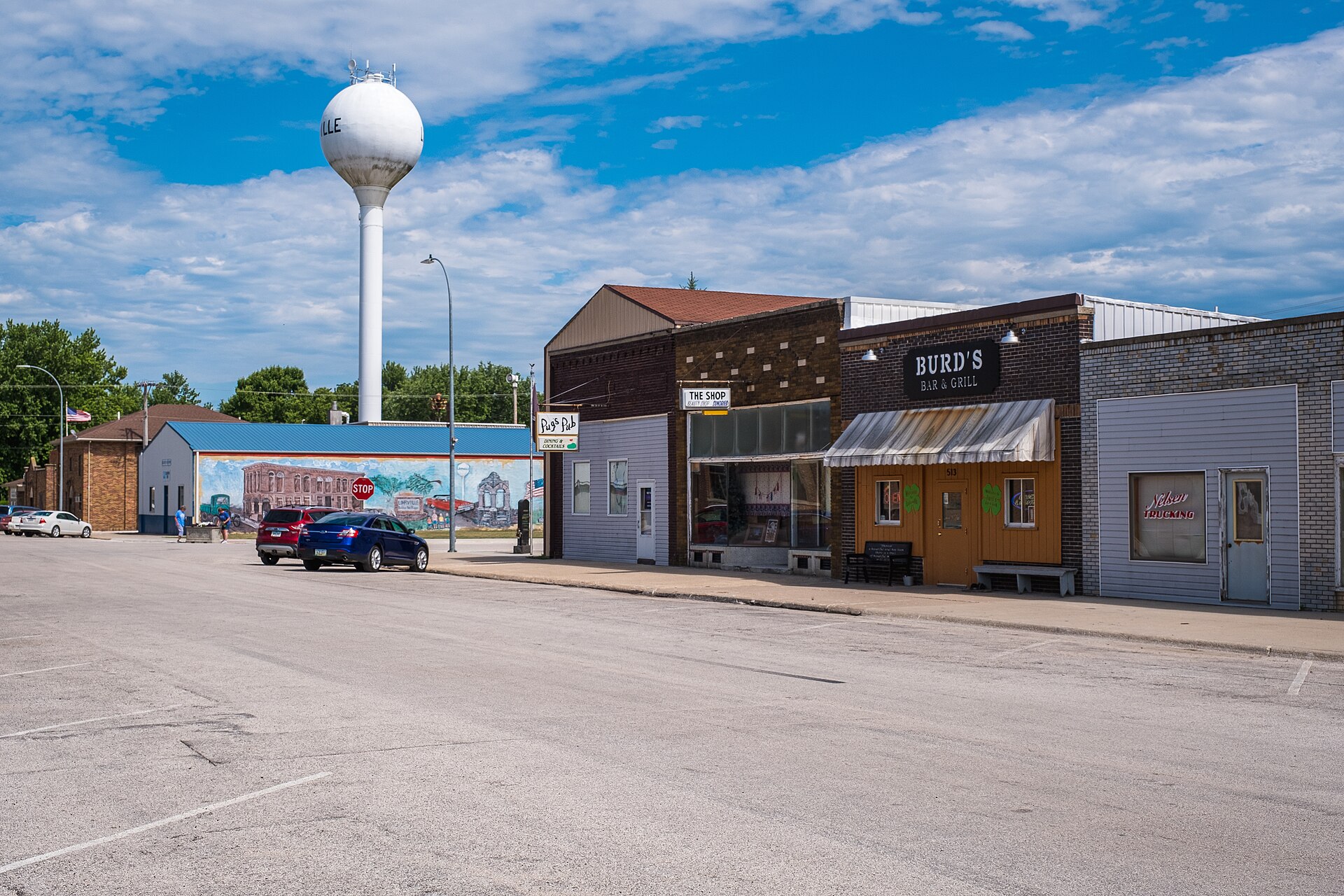 2nd Street in Lohrville, IA — Iowa