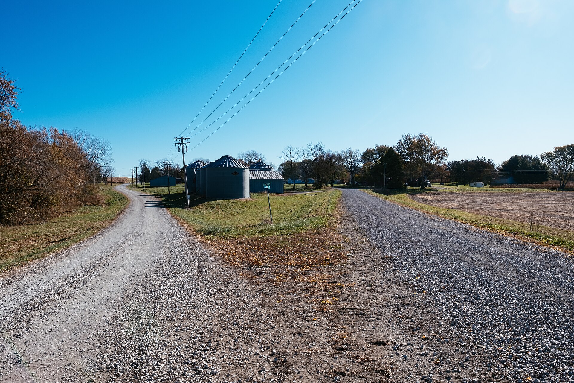 View from the west — Maloy, Iowa