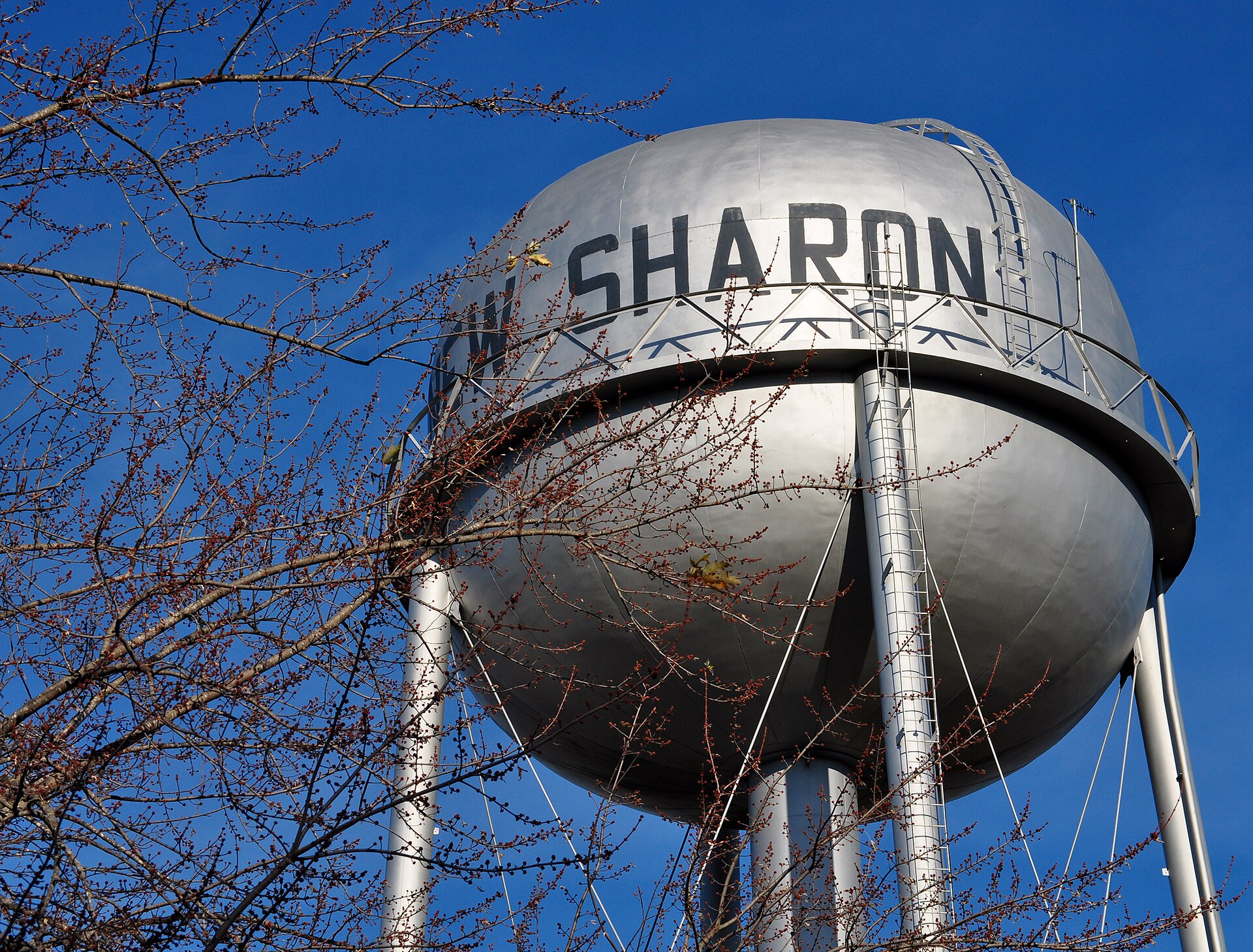 New Sharon, Iowa water tower