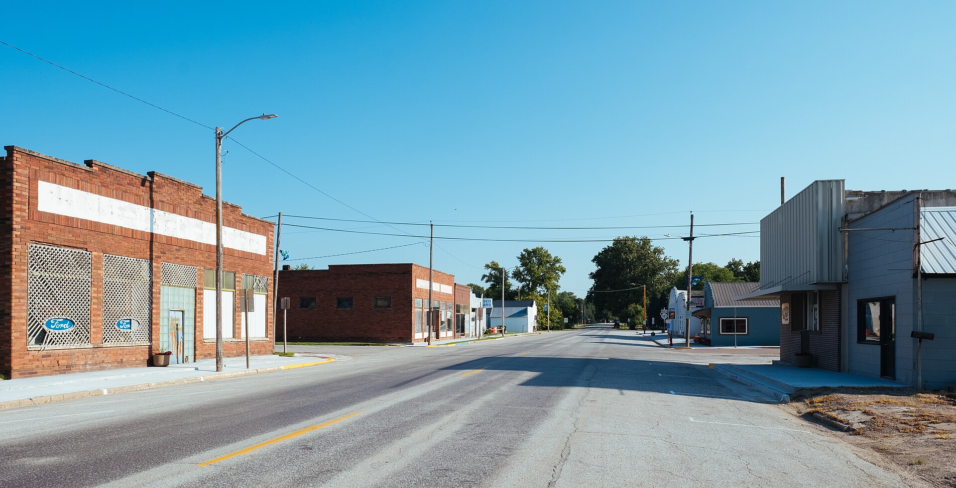 1st and Main Street — Pisgah, Iowa