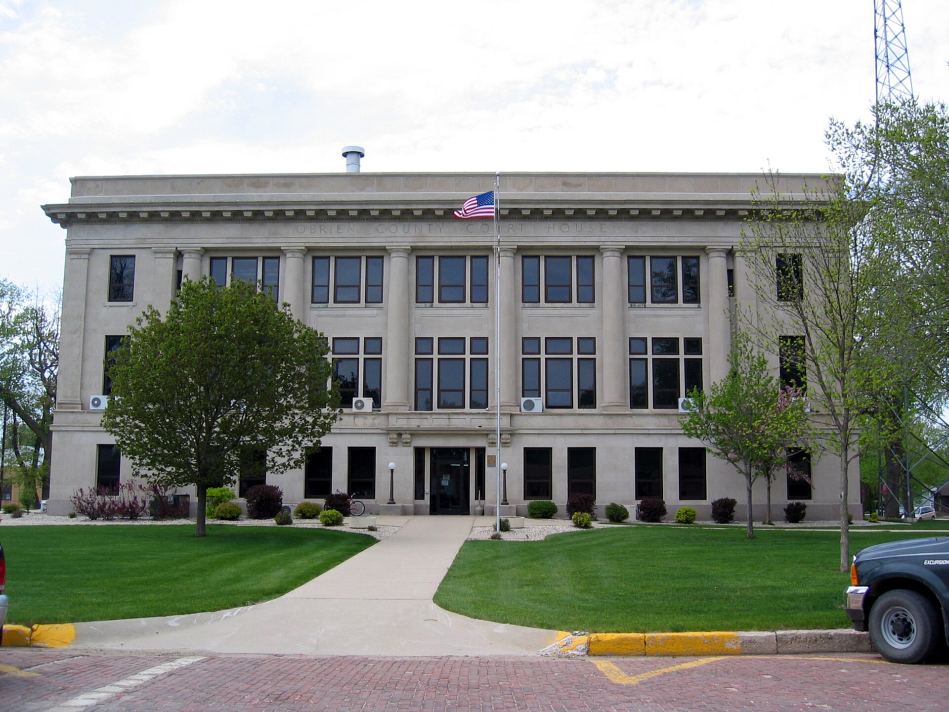 O'Brien County IA Courthouse — Primghar, Iowa