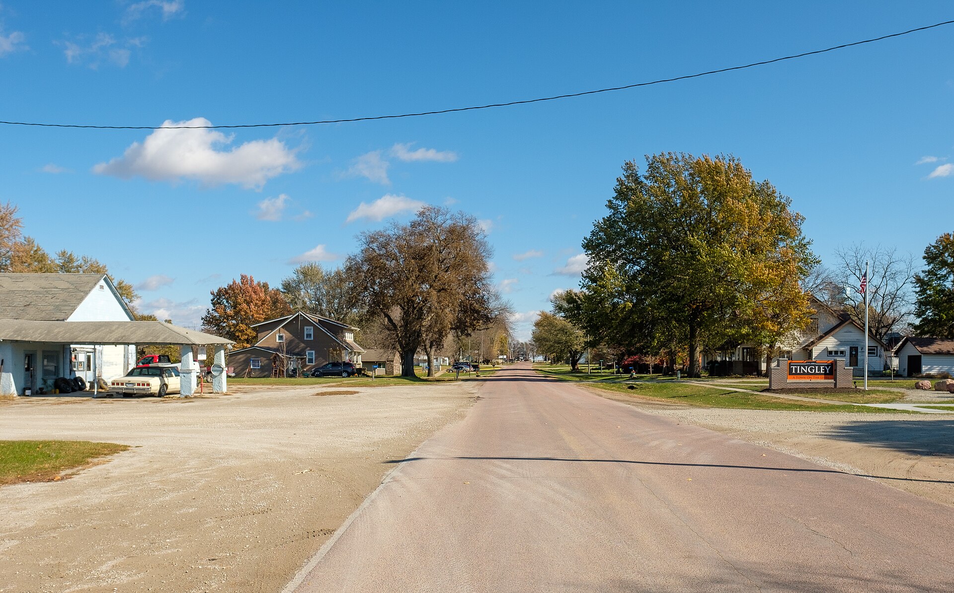 Main Street — Tingley, Iowa
