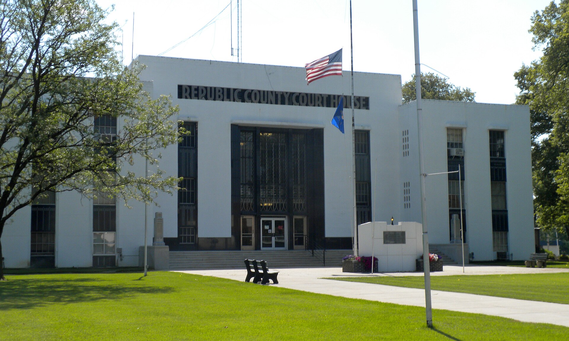 Courthouse in Belleville, Kansas