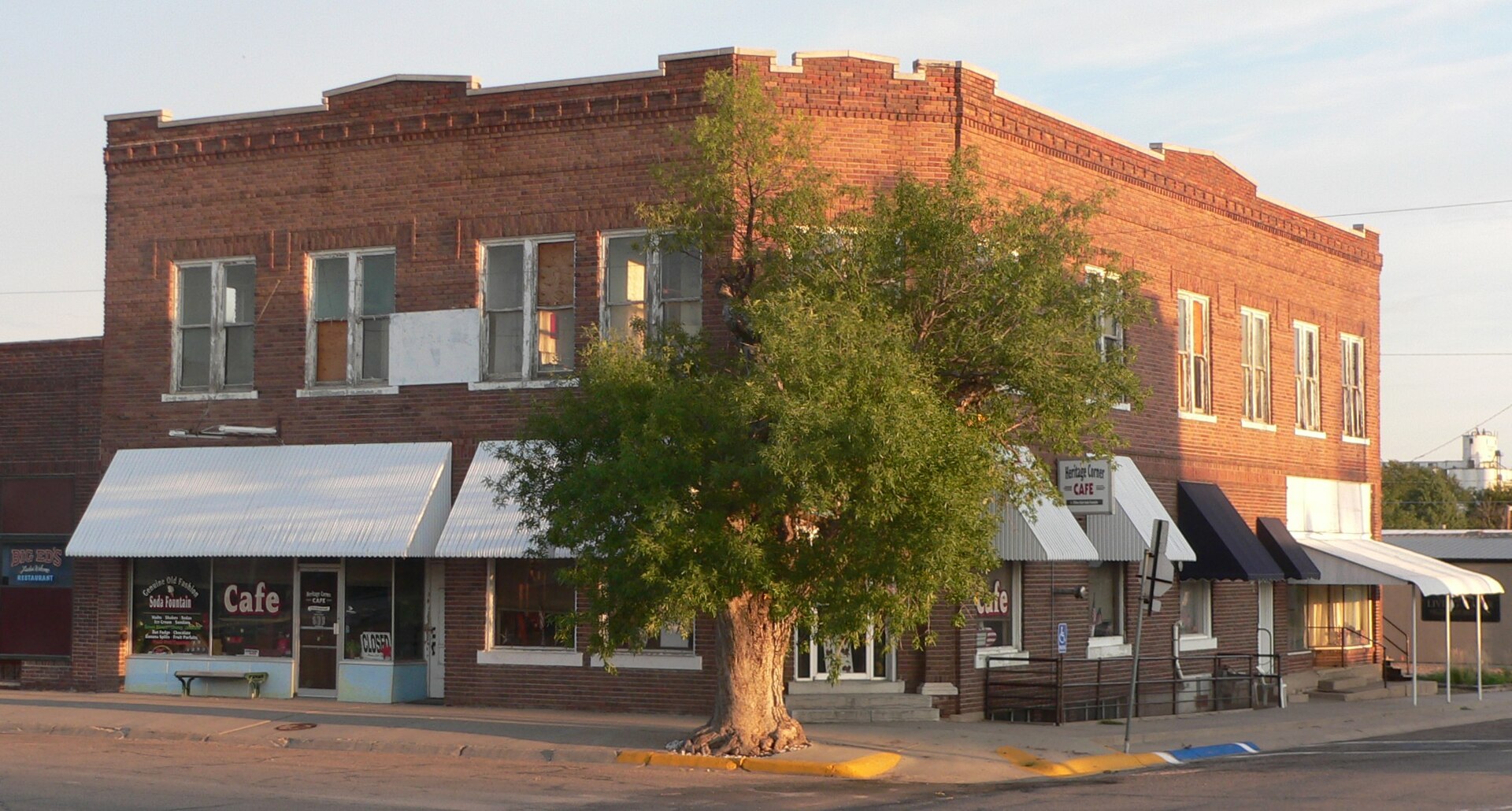Local building in Bird City, Kansas