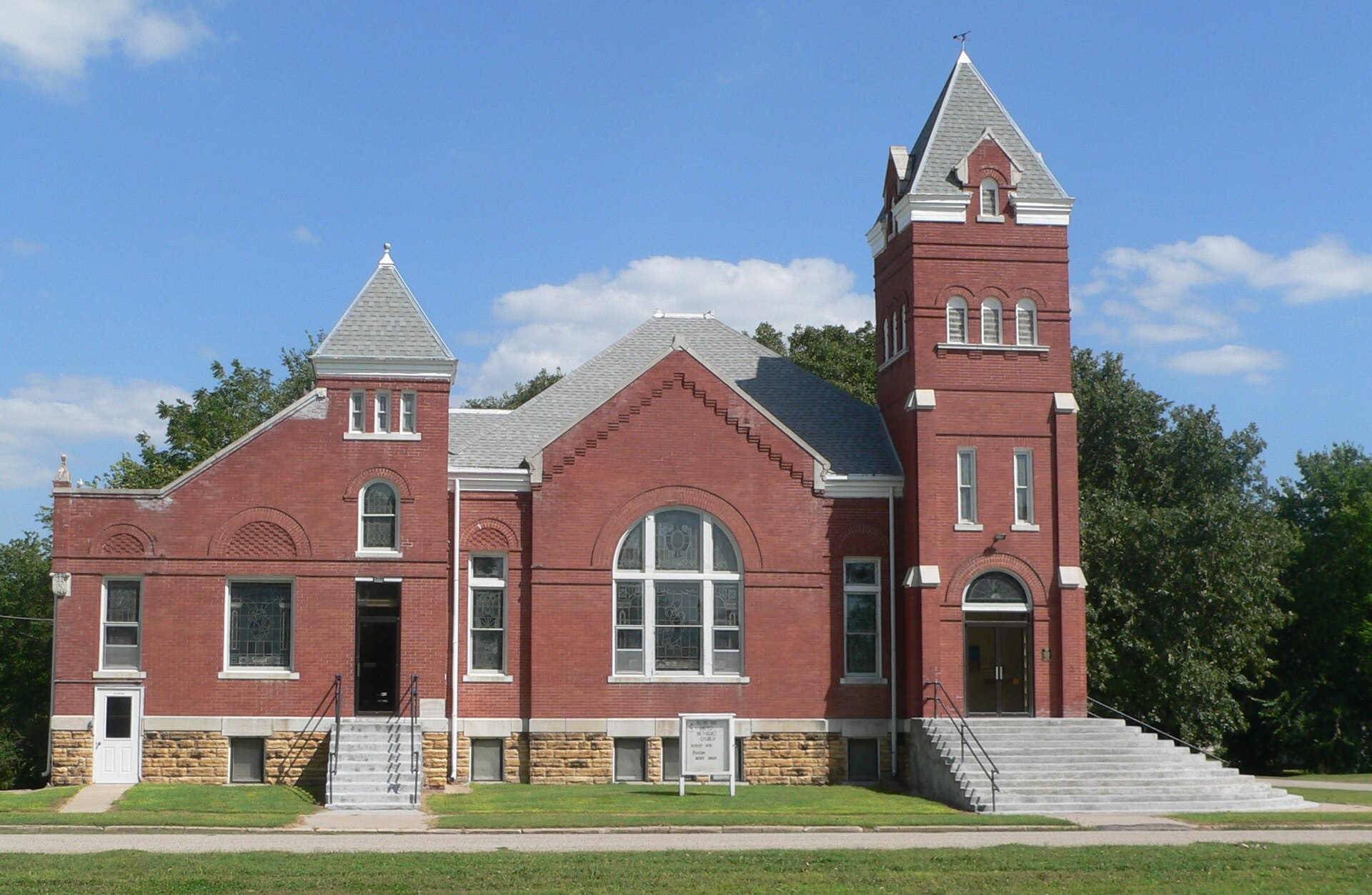 Church in Burr Oak, Kansas