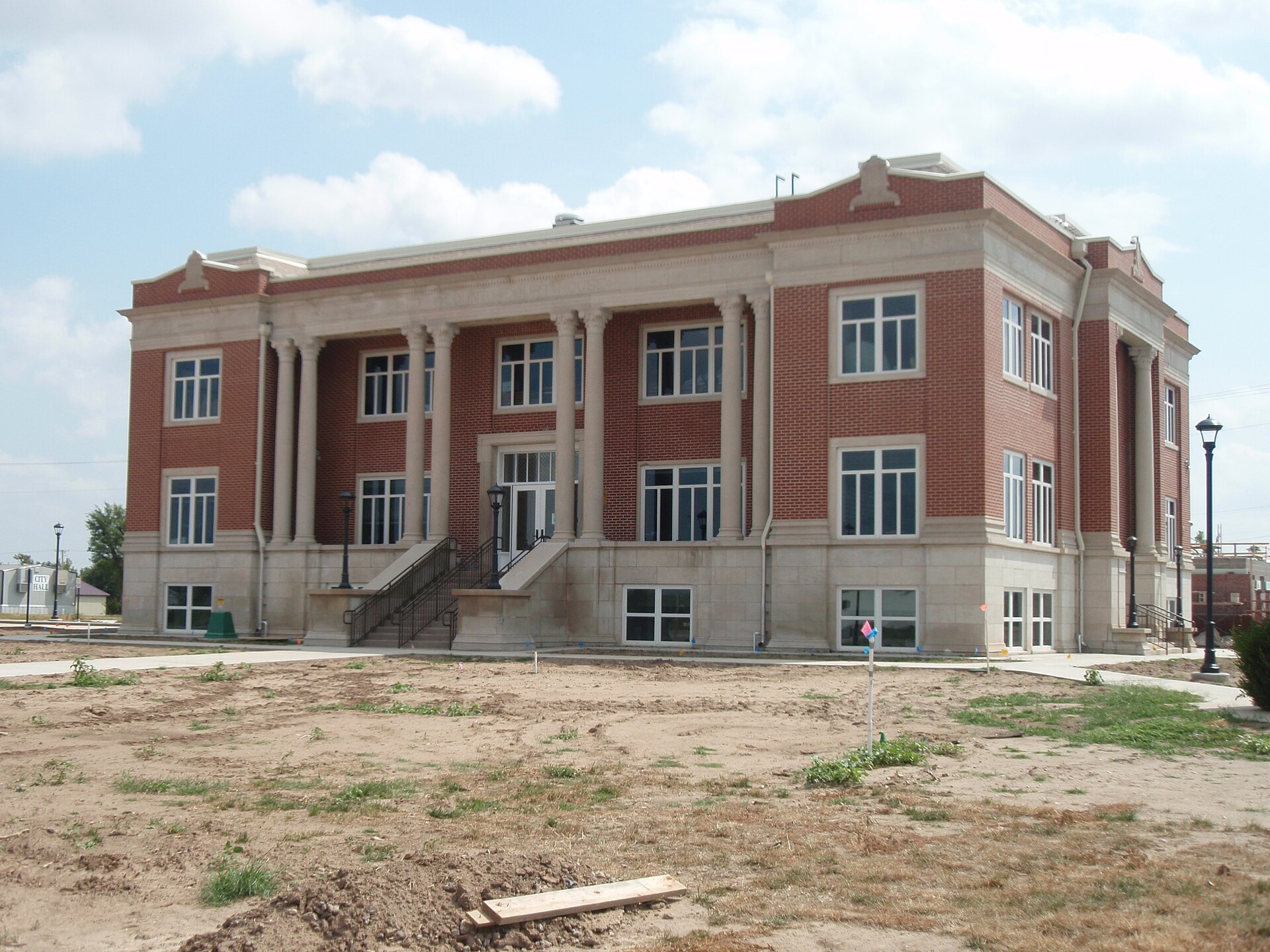 Kiowa County Courthouse in Greensburg, Kansas.