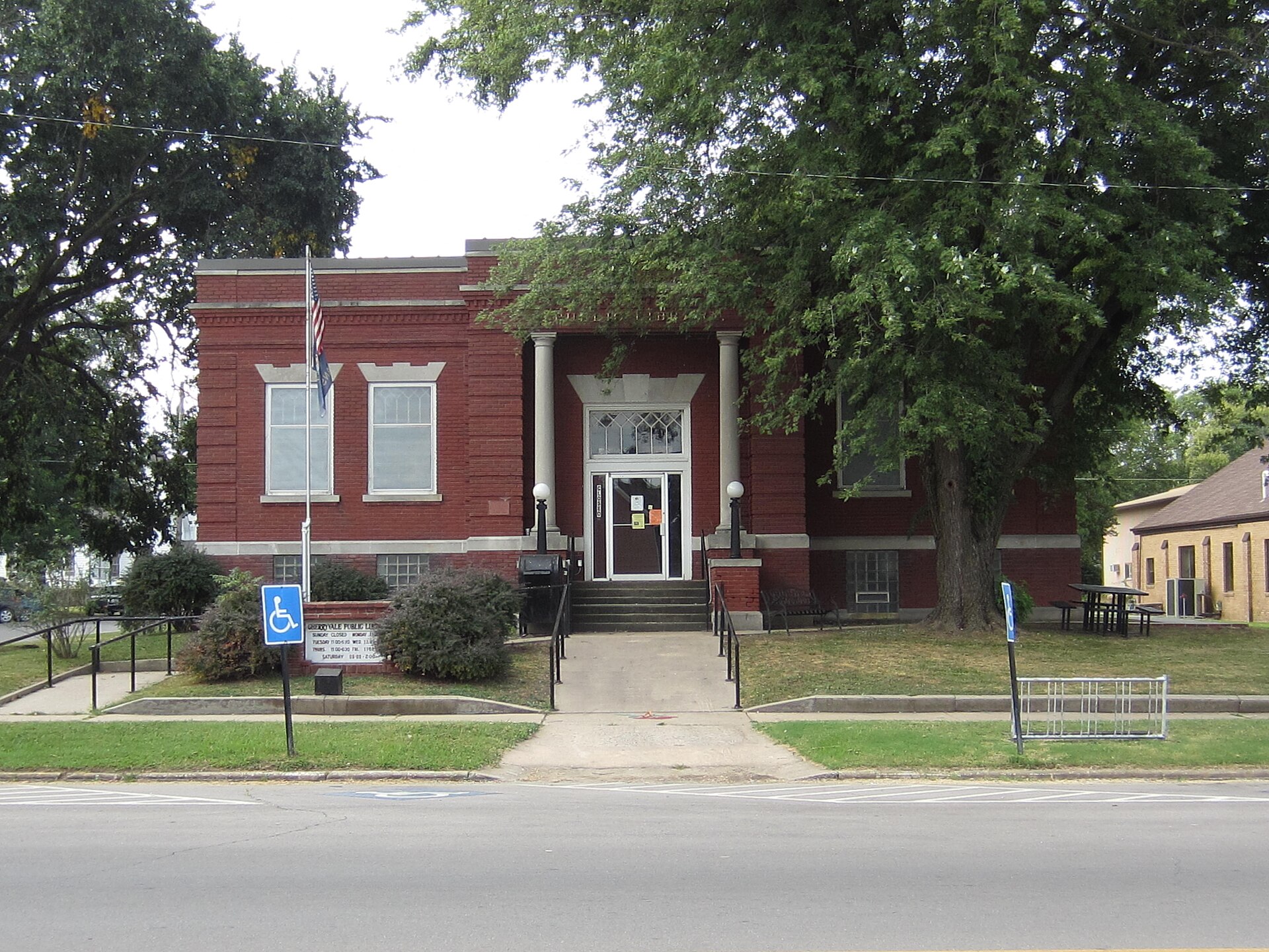 Carnegie Public Library Cherryvale. (Sept. 2013) — Kansas