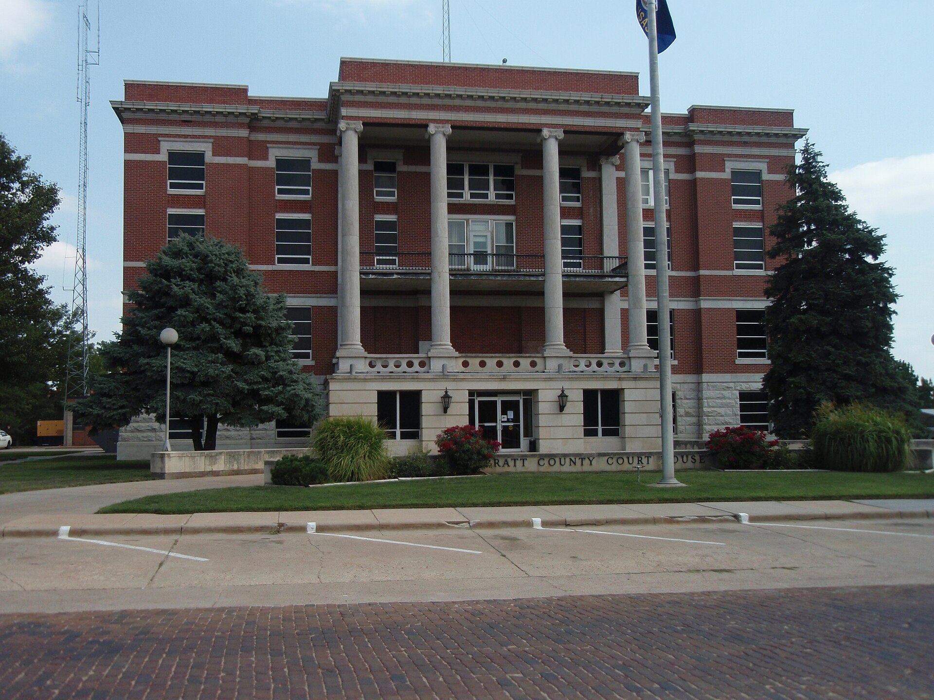 Pratt County Courthouse in Pratt, Kansas