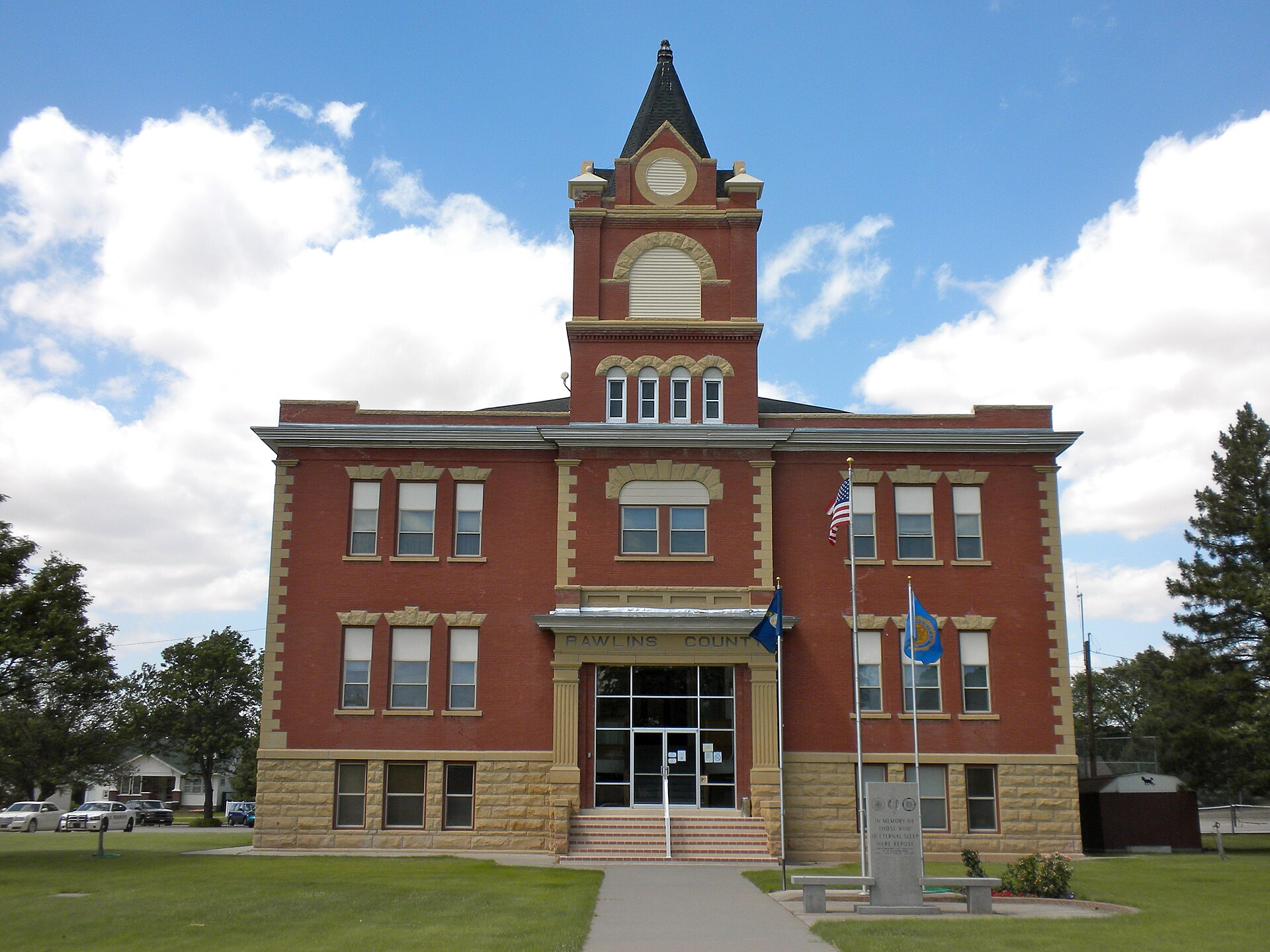 Rawlins County Courthouse in Atwood, Kansas. Surprisingly, not on the NRHP