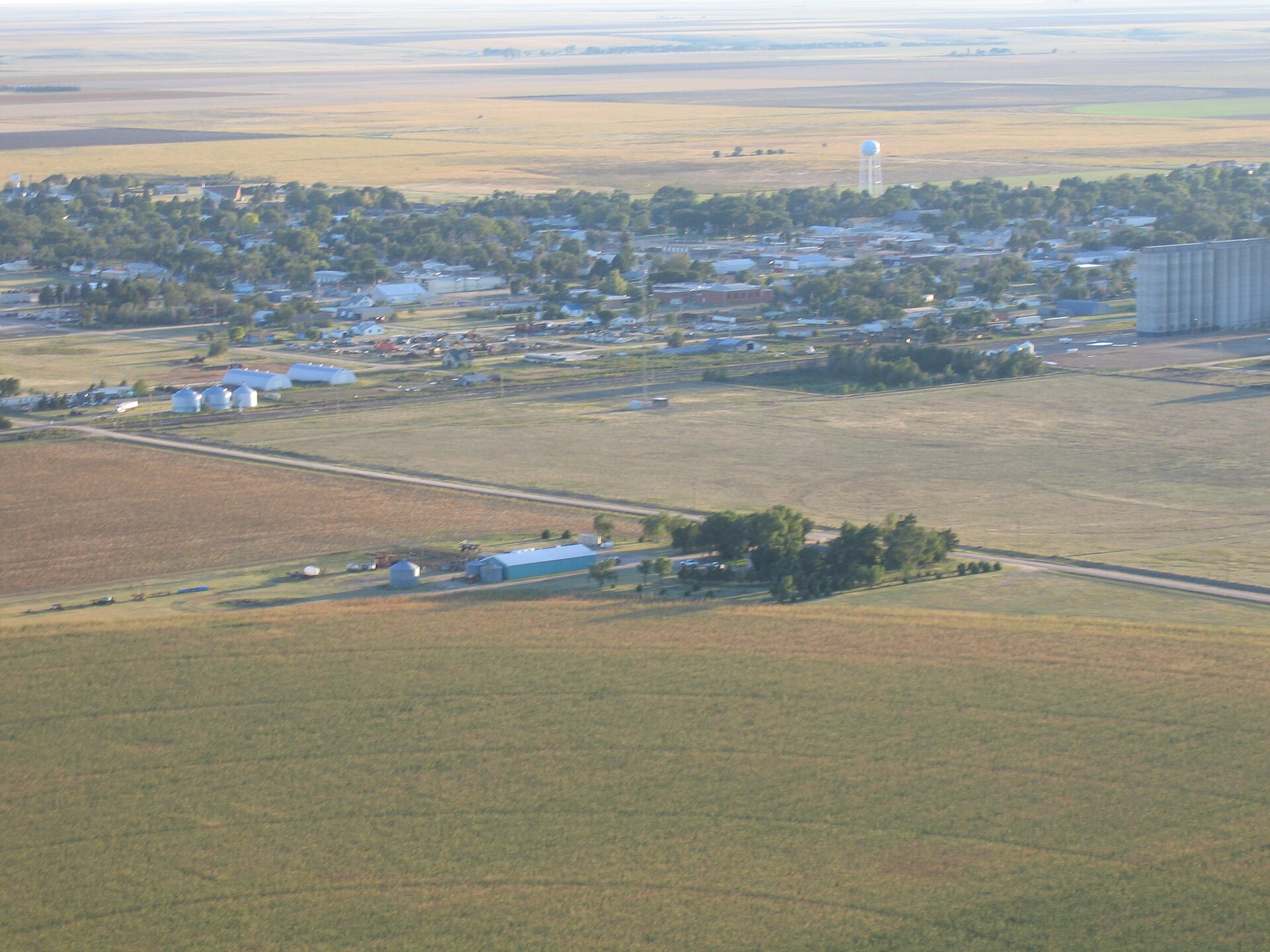 Taken while flying near Leoti. — Kansas