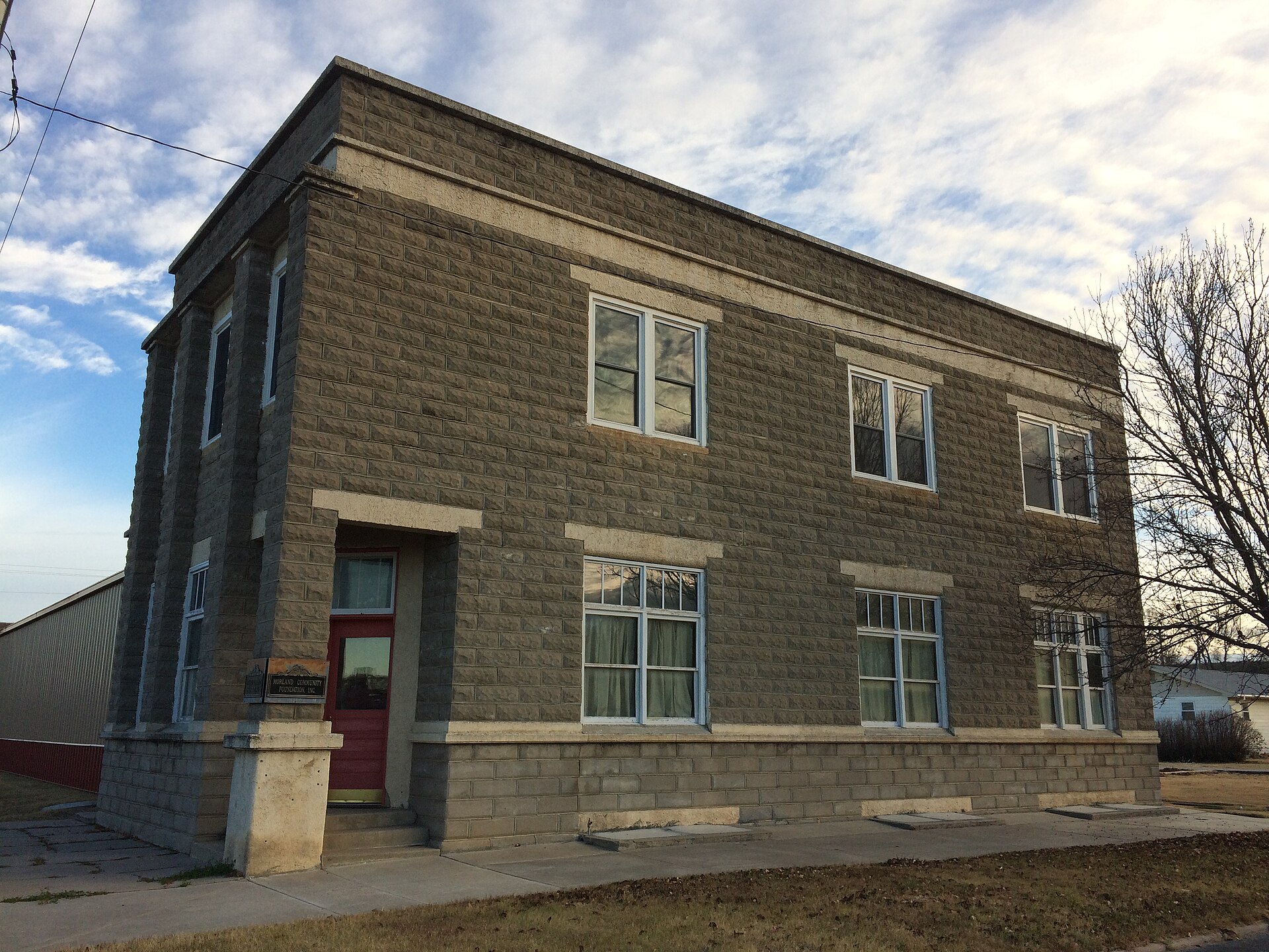 Morland Community Foundation Inc building (2017) — Kansas