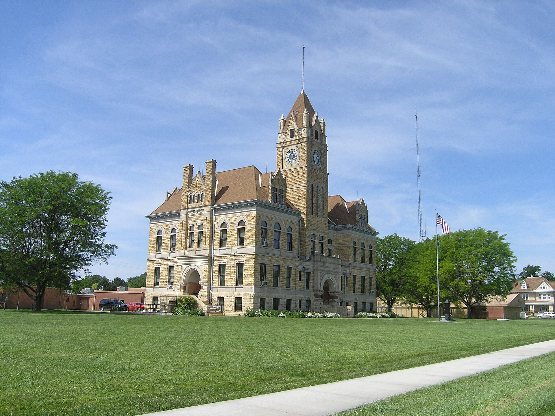 Courthouse in Osborne, Kansas