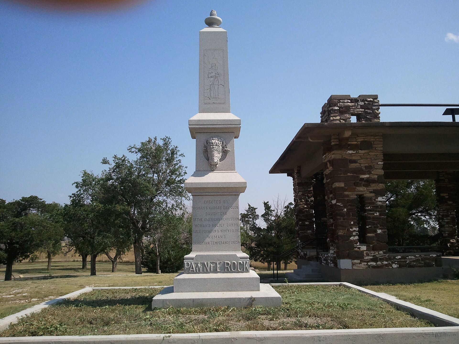 Outdoor view in Pawnee Rock, Kansas