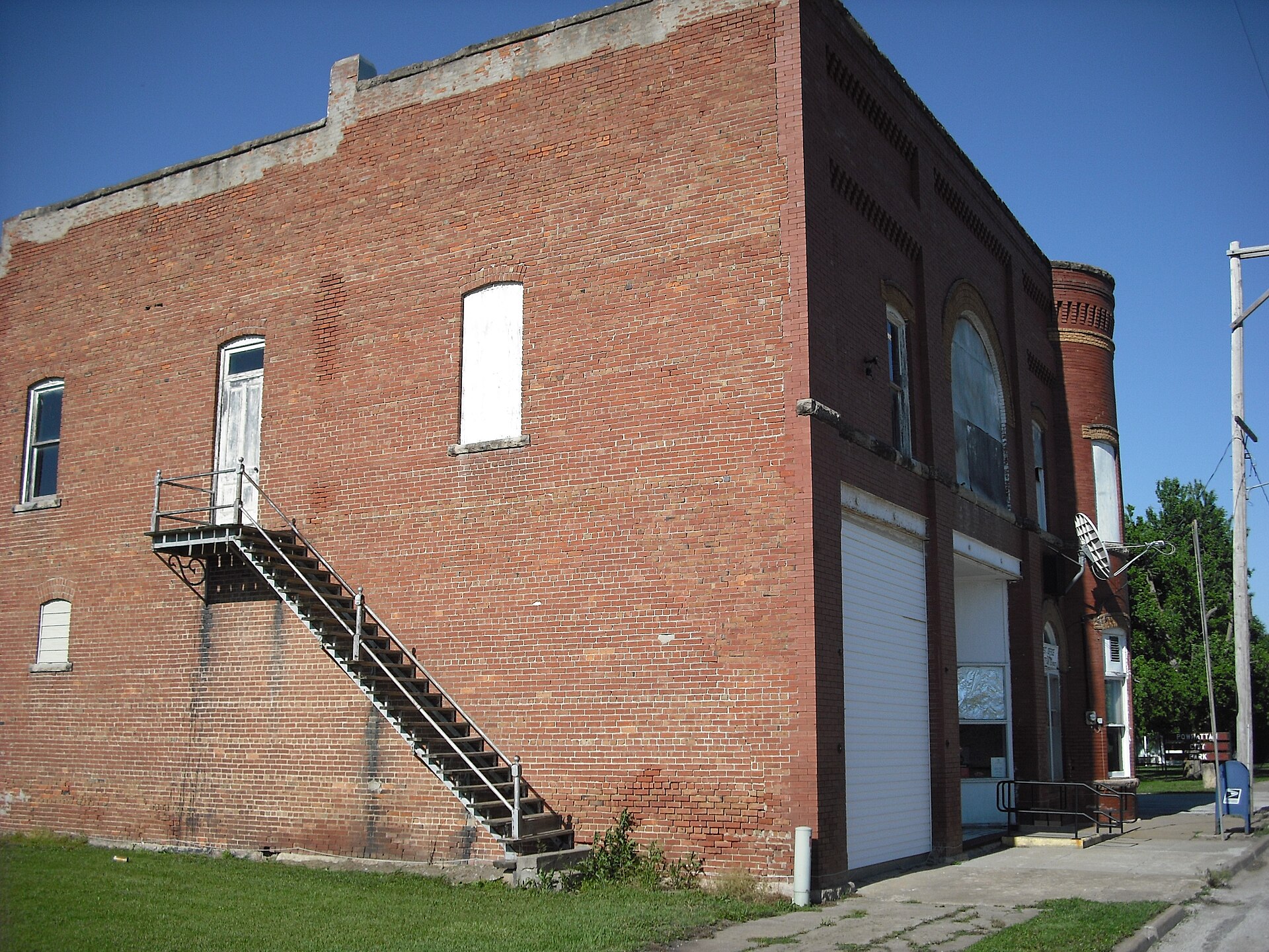 Local building in Powhattan, Kansas