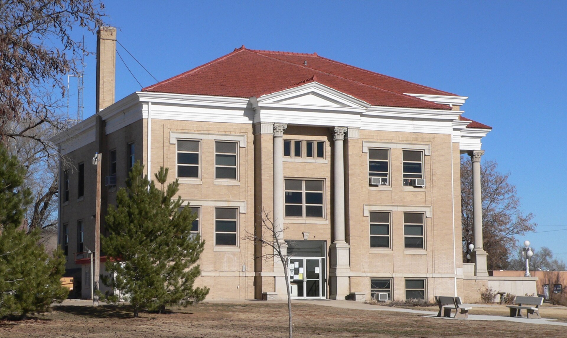 Courthouse in Sharon Springs, Kansas