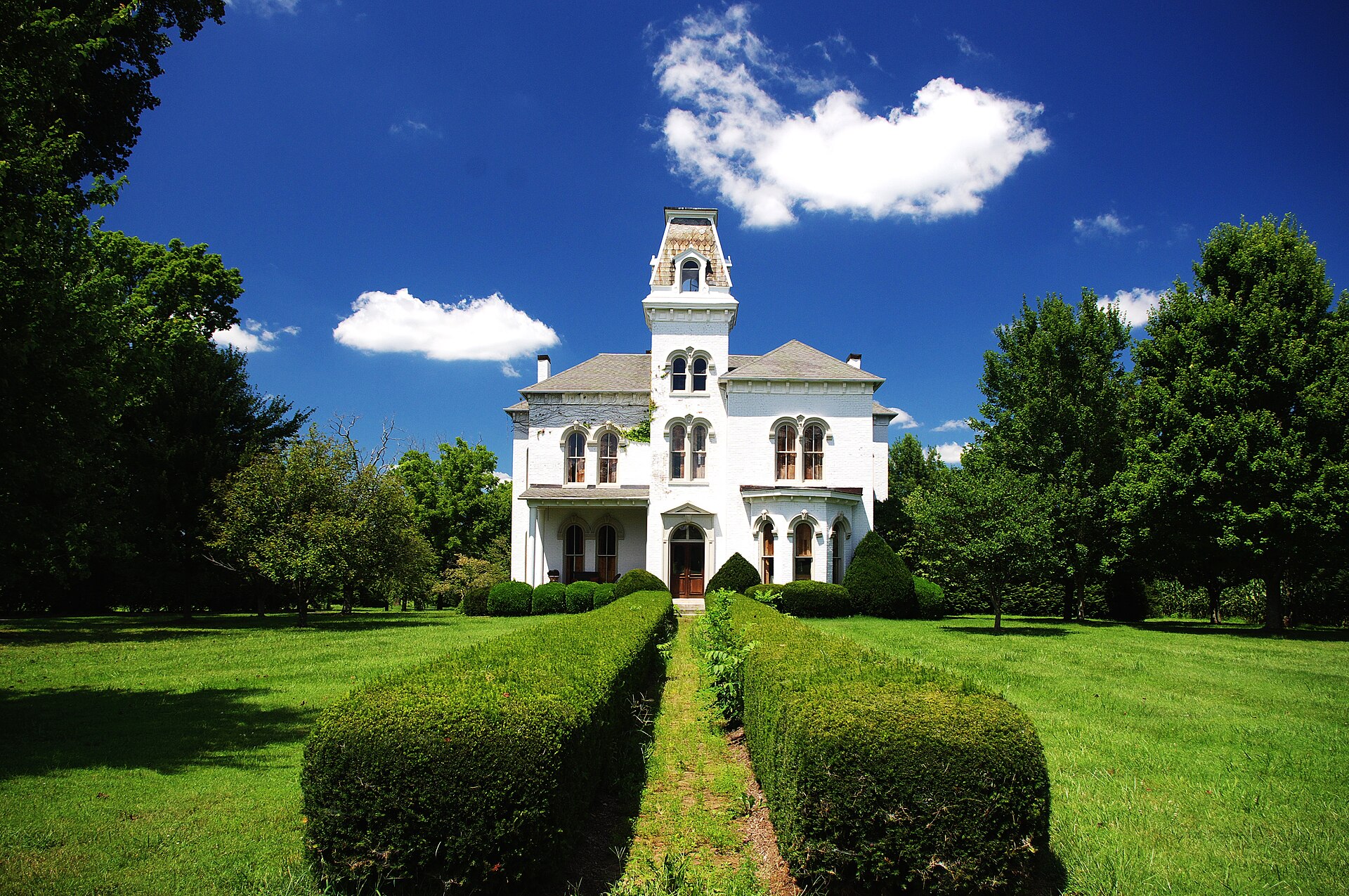 Hightower Place, also called the Haddox House, in Allensville, Kentucky, United States.