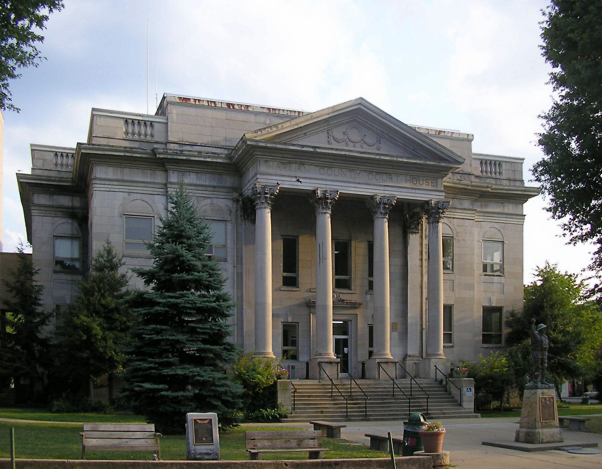 Harlan County, Kentucky Courthouse (USA) This is an image of a place or building that is listed on the National Register of Historic Places in the United States of America.