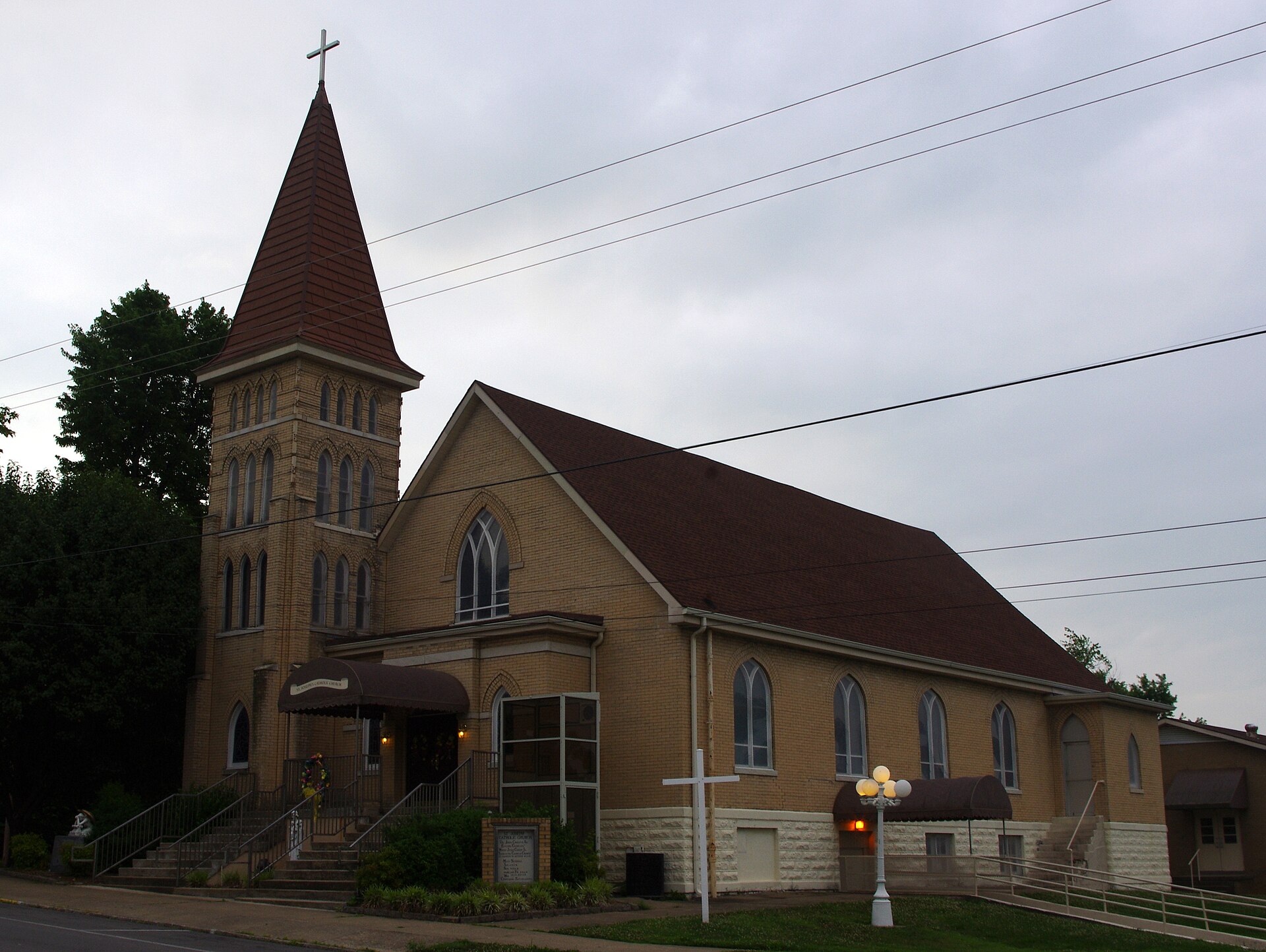 Saint Joseph's Catholic Church (Central City, Kentucky) - exterior 2