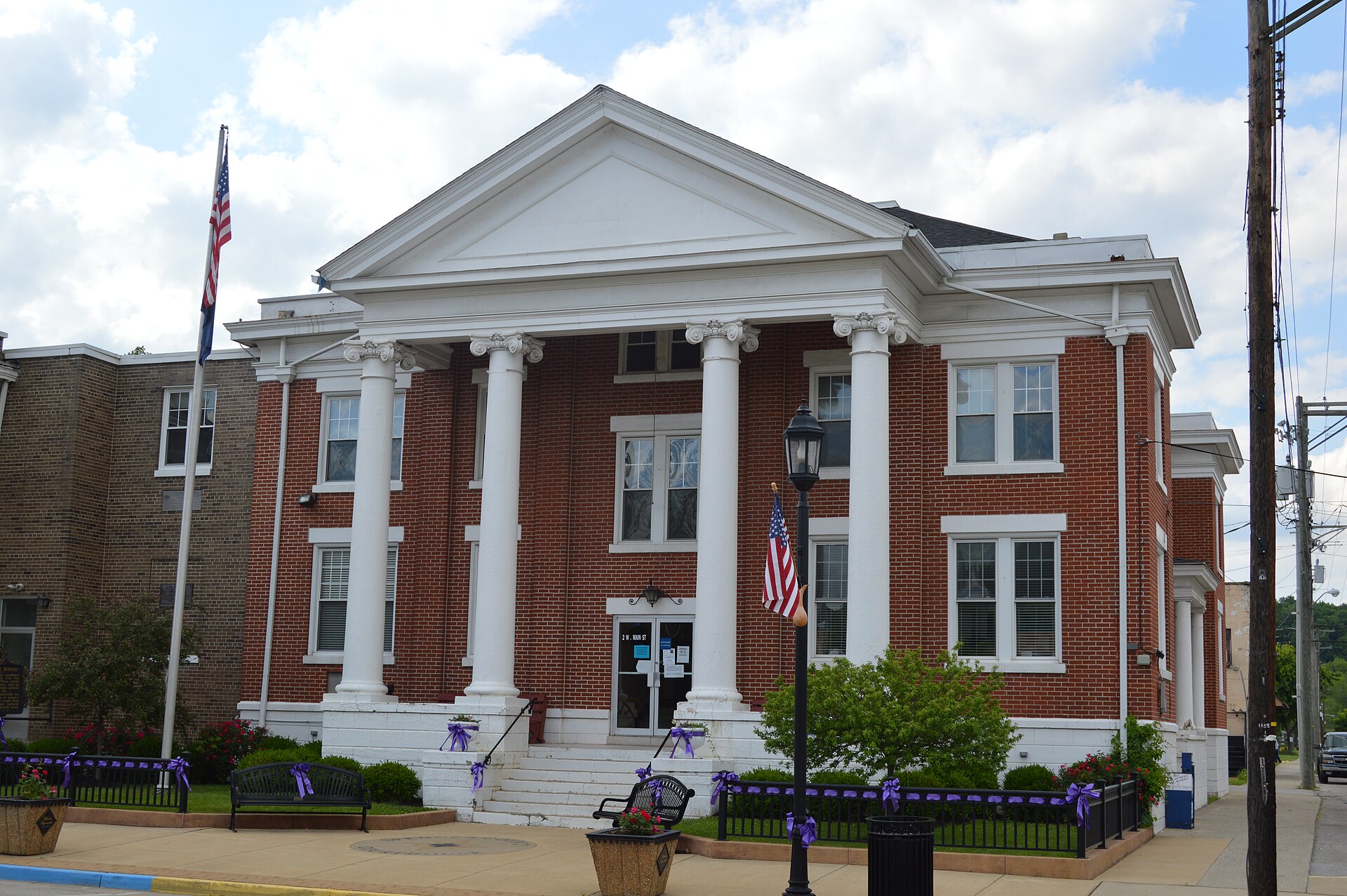 Front of the Spencer County Courthouse, located at 12 W. — Kentucky