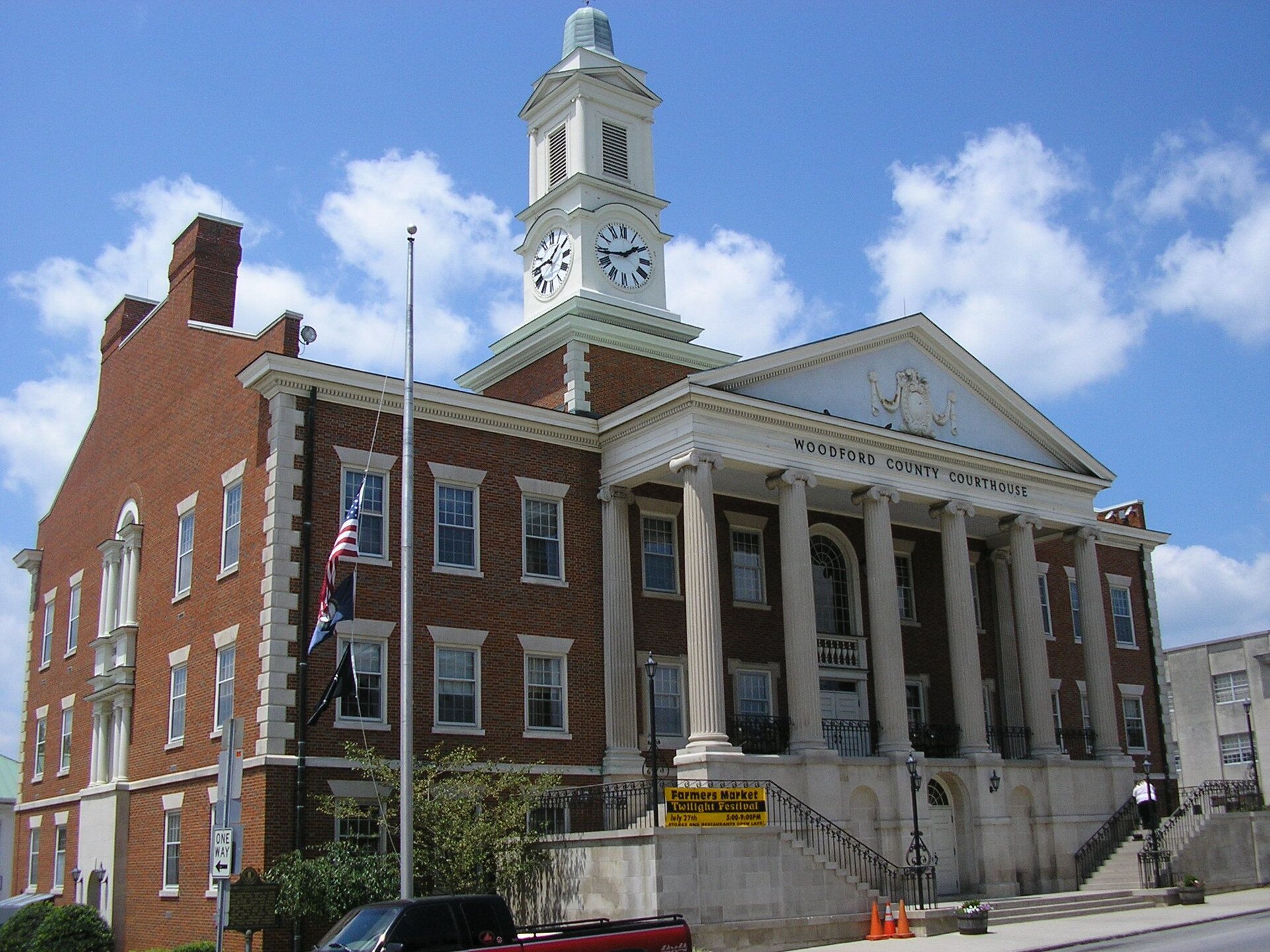 Woodford County, Kentucky courthouse