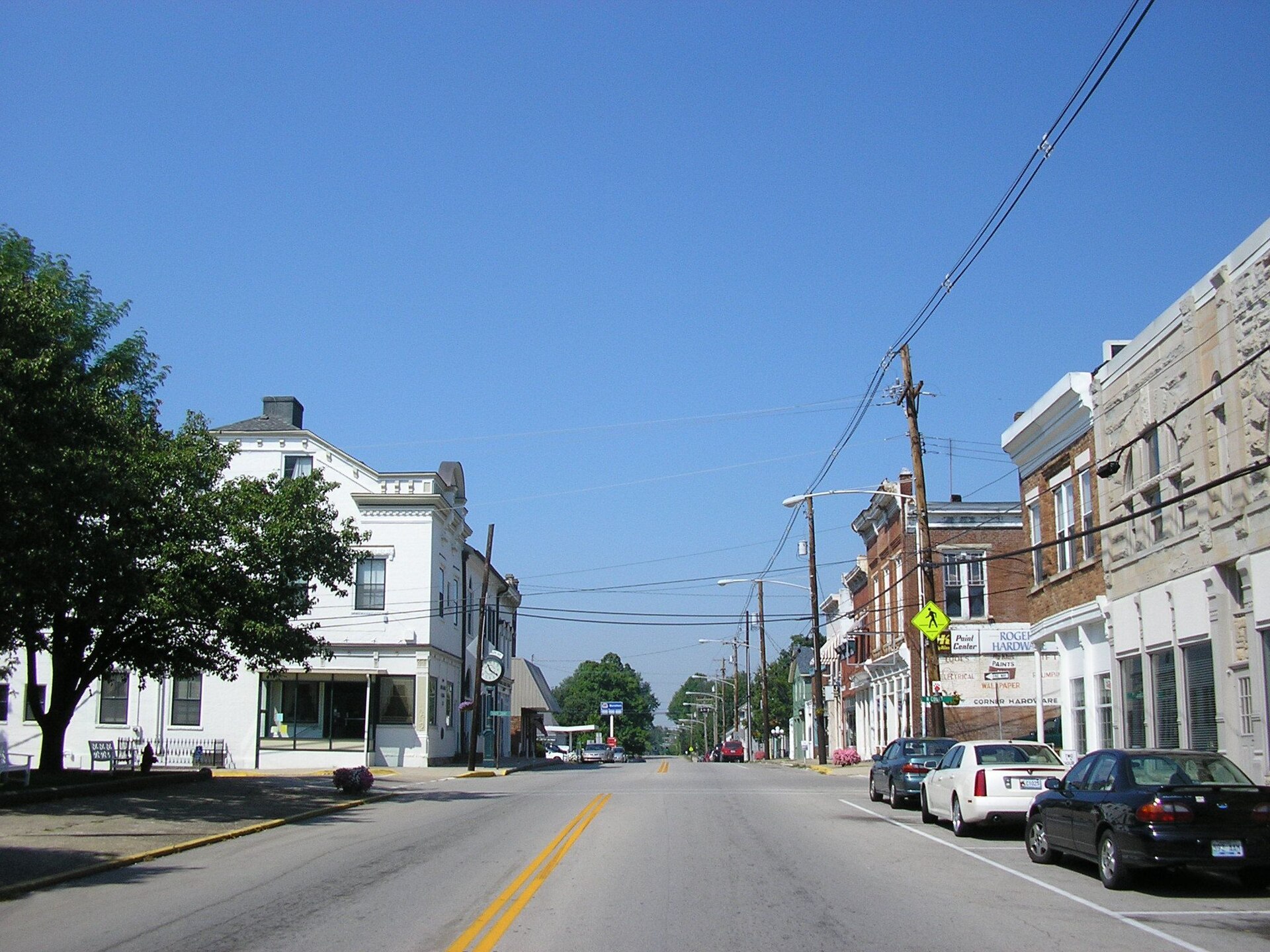 Downtown Owingsville, KY, USA — Kentucky
