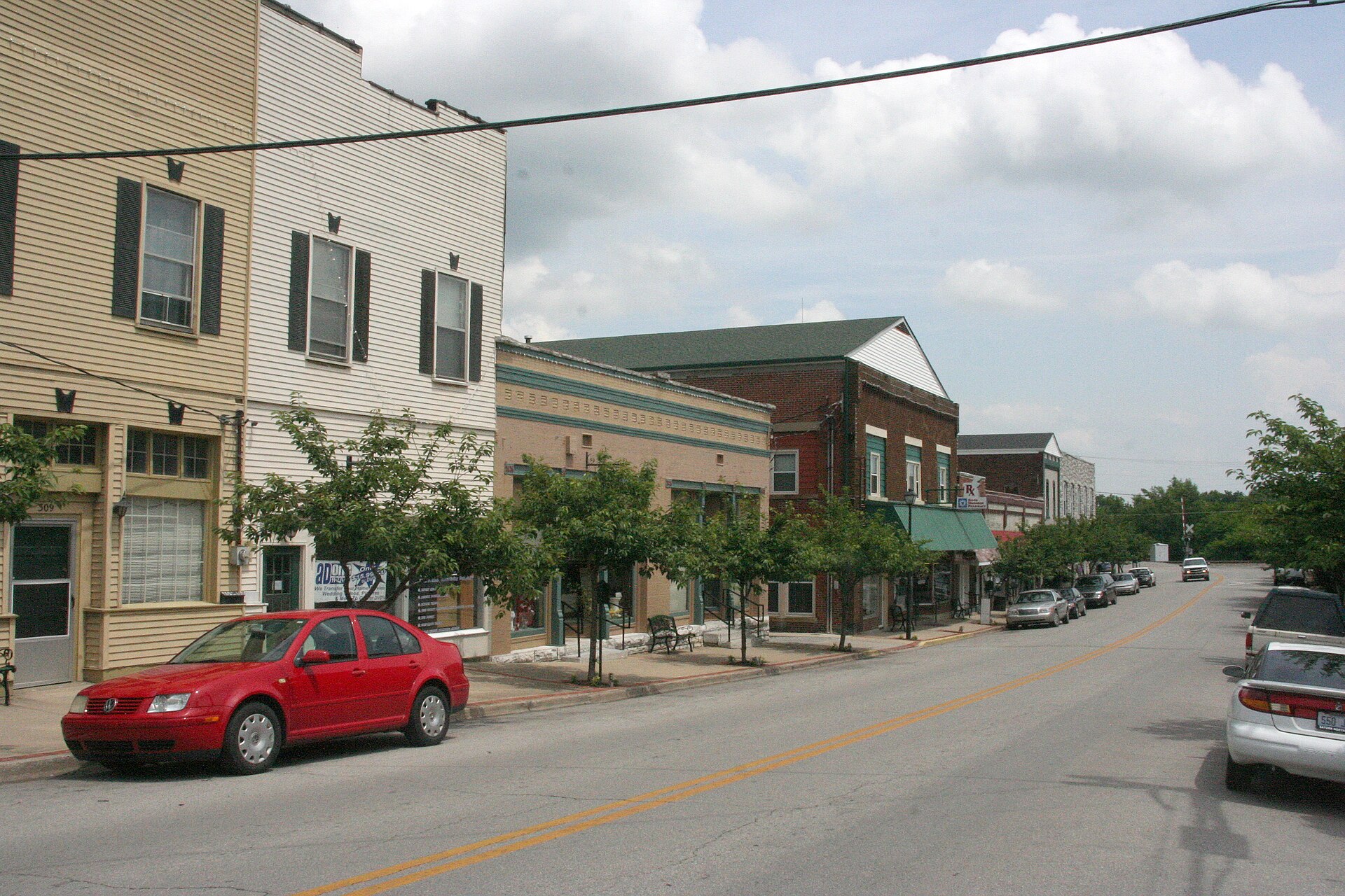 Buildings in the 300 block of E. — Wilmore, Kentucky