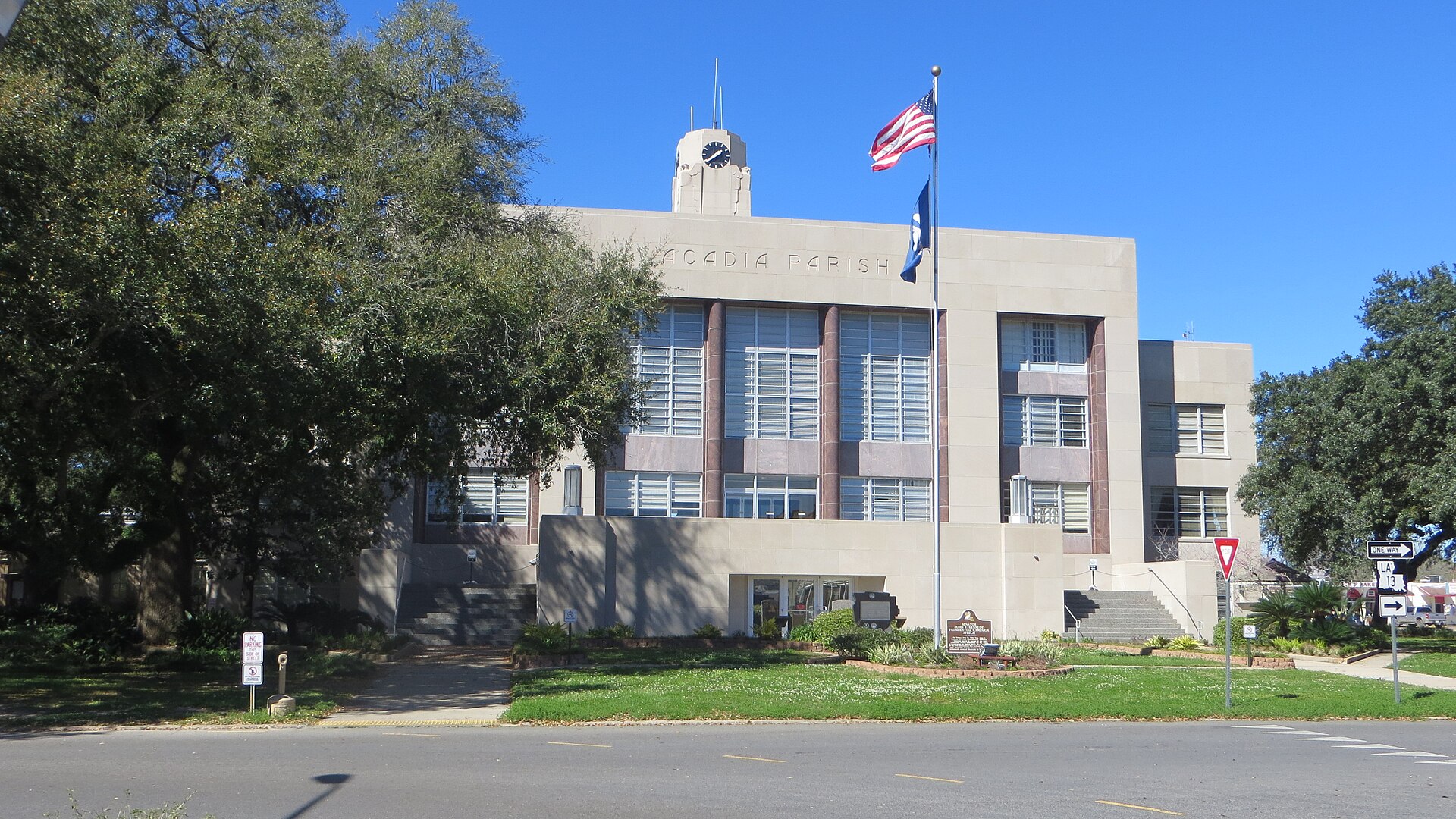Crowley, Louisiana. Acadia Parish Courthouse.