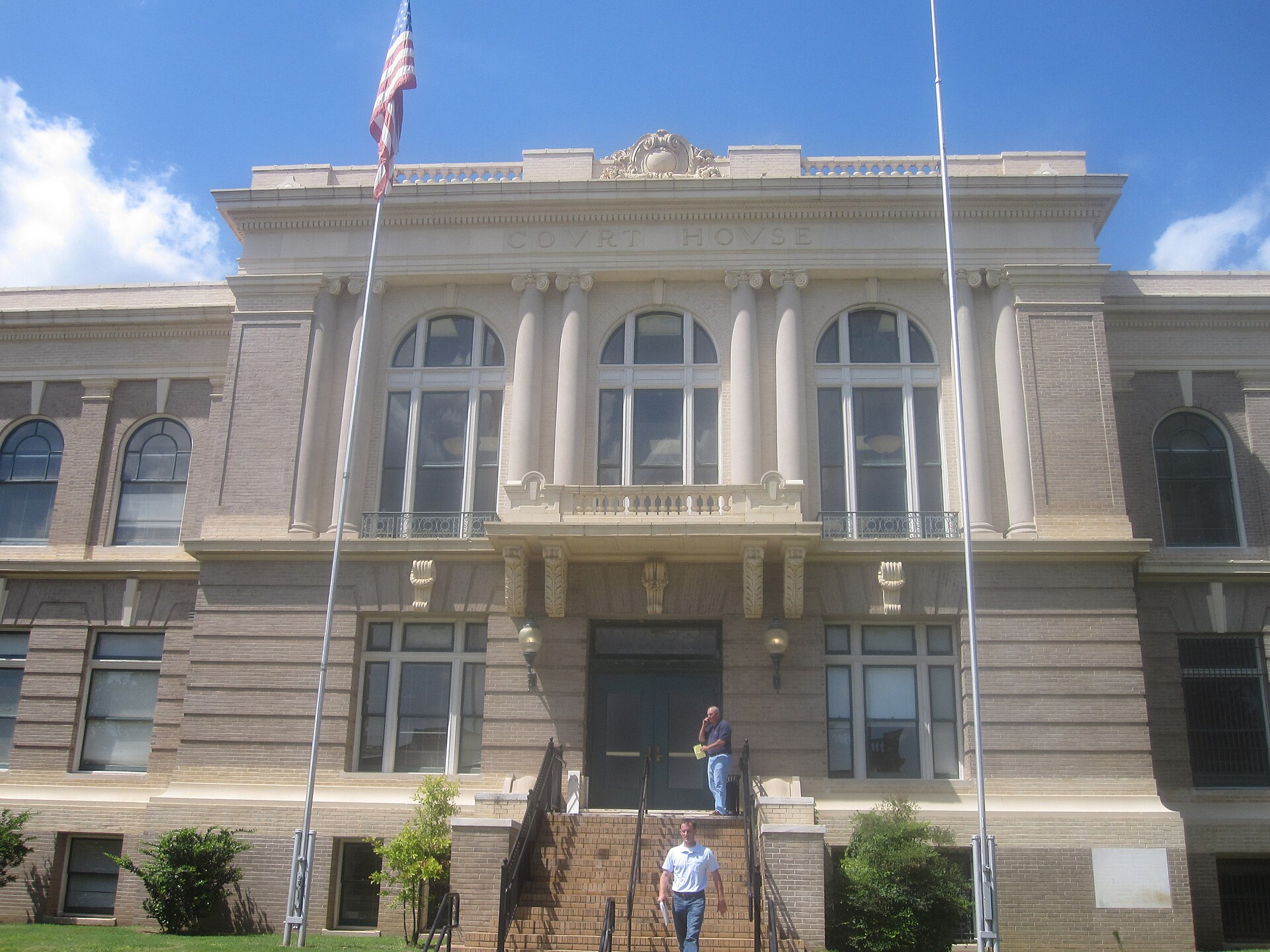 De Soto Parish, Louisiana Courthouse in Mansfield, LA