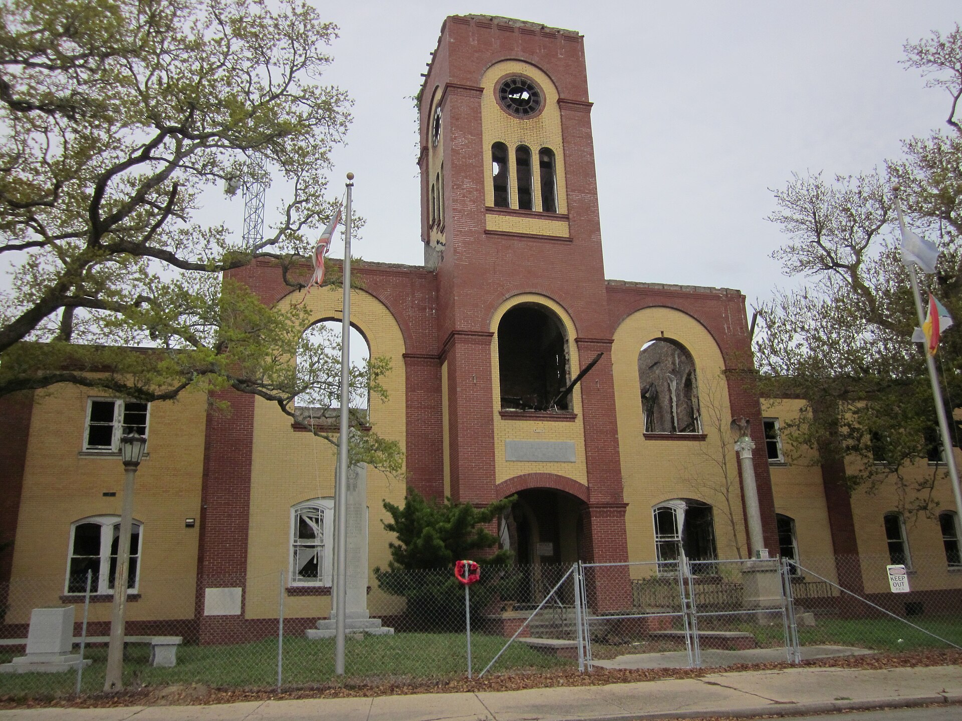 Plaquemines Parish Courthouse, Pointe à la Hache, Louisiana.