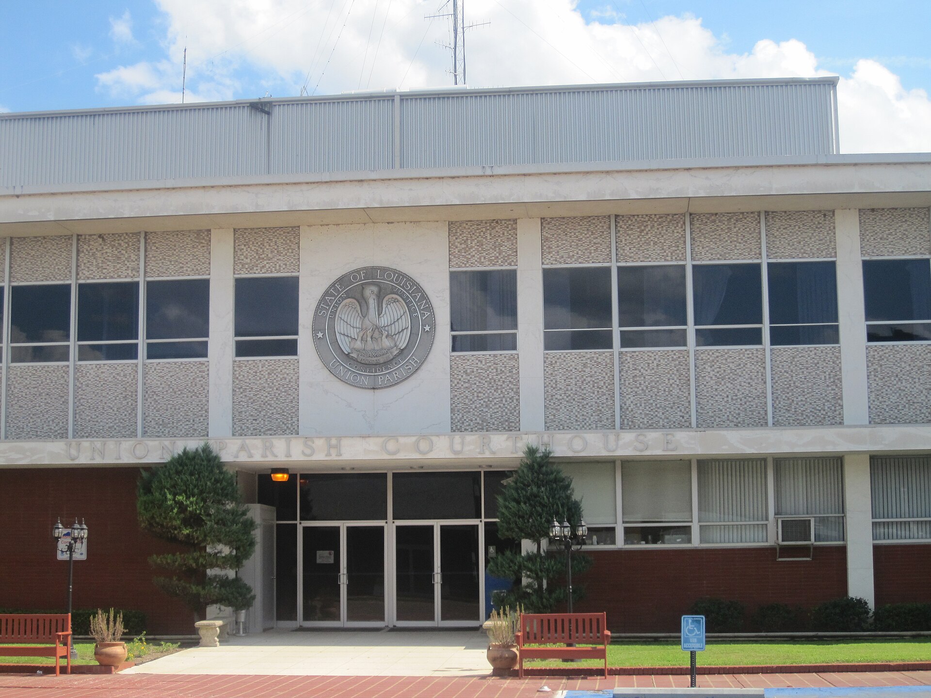 I took photo with Canon camera. — Union Parish, Louisiana