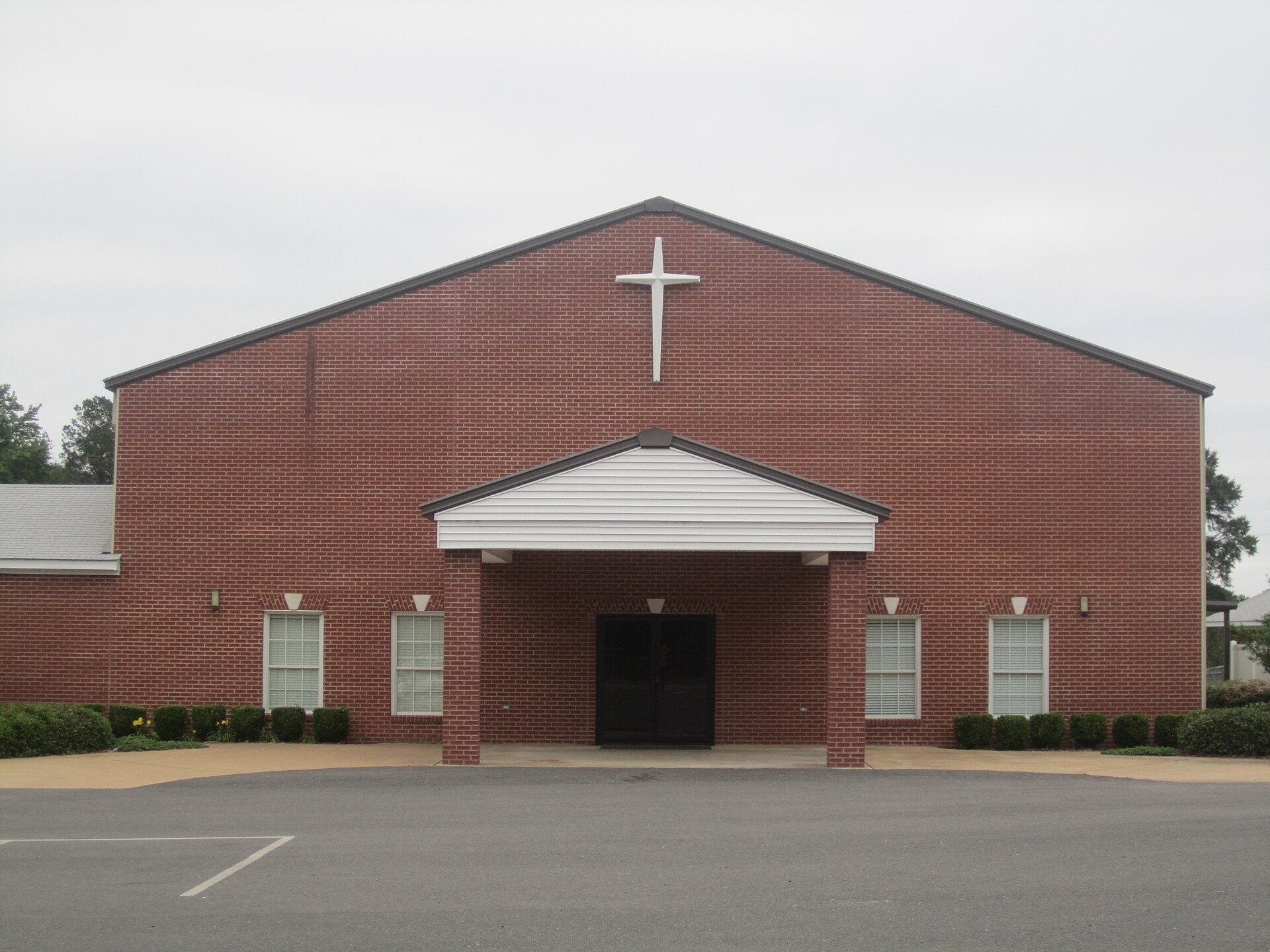 I took photo of Martin Baptist Church in Martin, LA, with Canon camera -- revised photo from 2010. — Louisiana