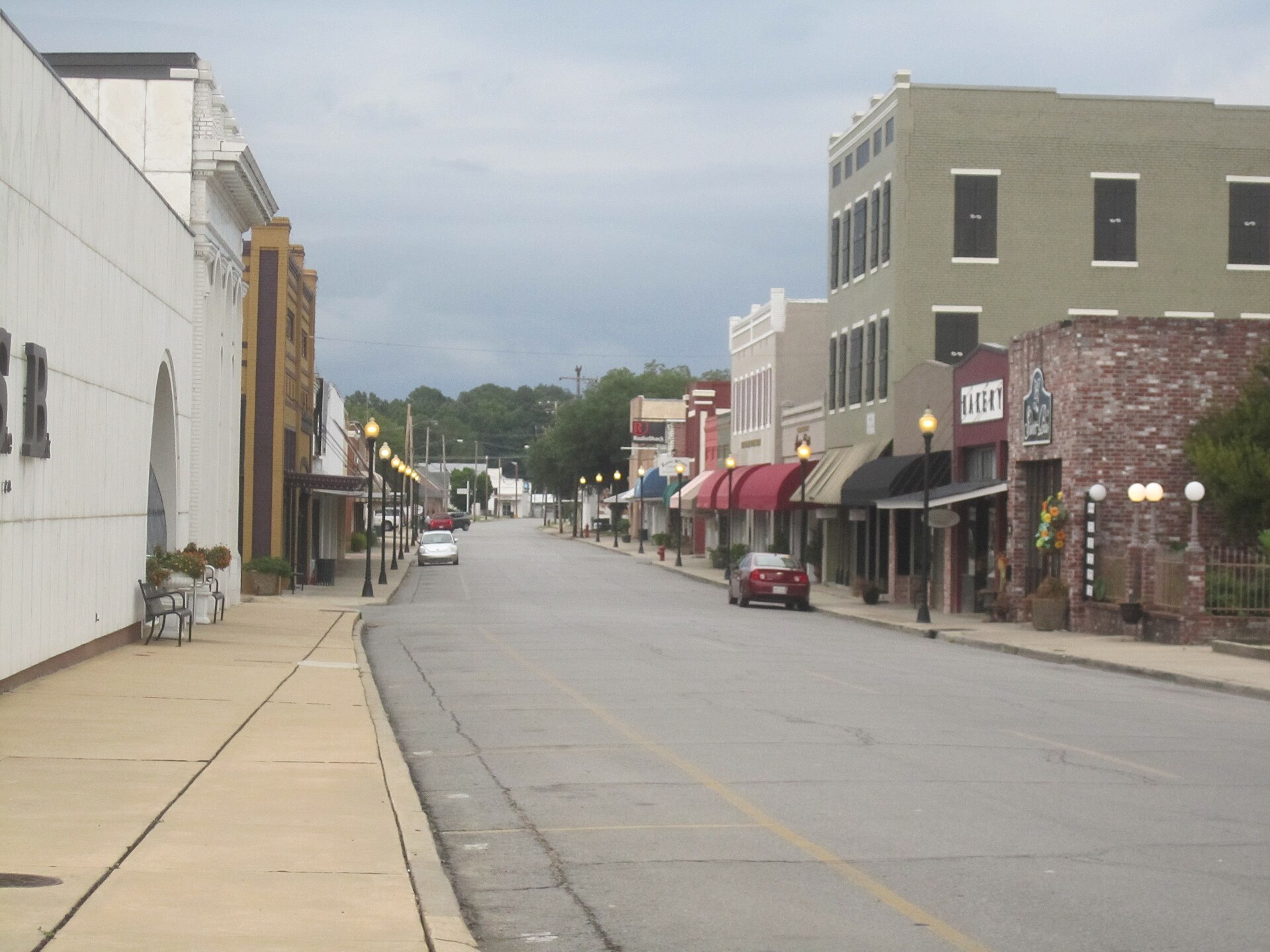 I took photo with Canon camera in Winnsboro, LA. — Louisiana