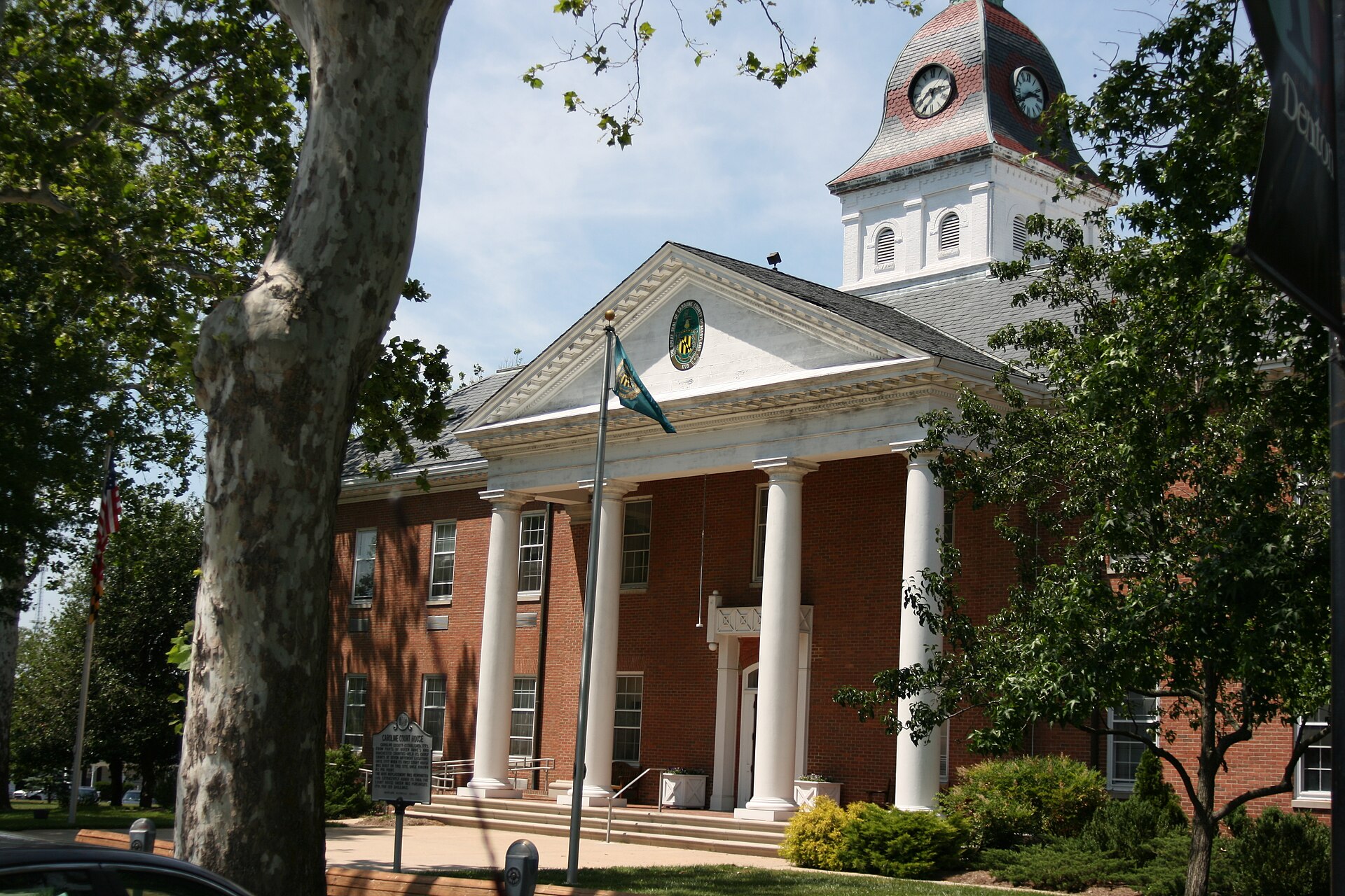 Caroline County, MD Courthouse — Maryland