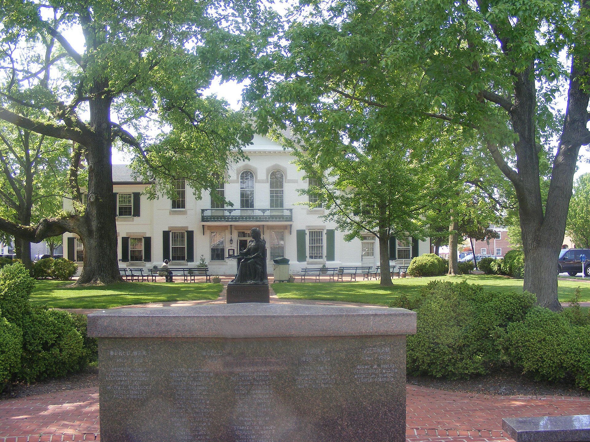 Queen Anne's County Courthouse, centreville, md. — Maryland
