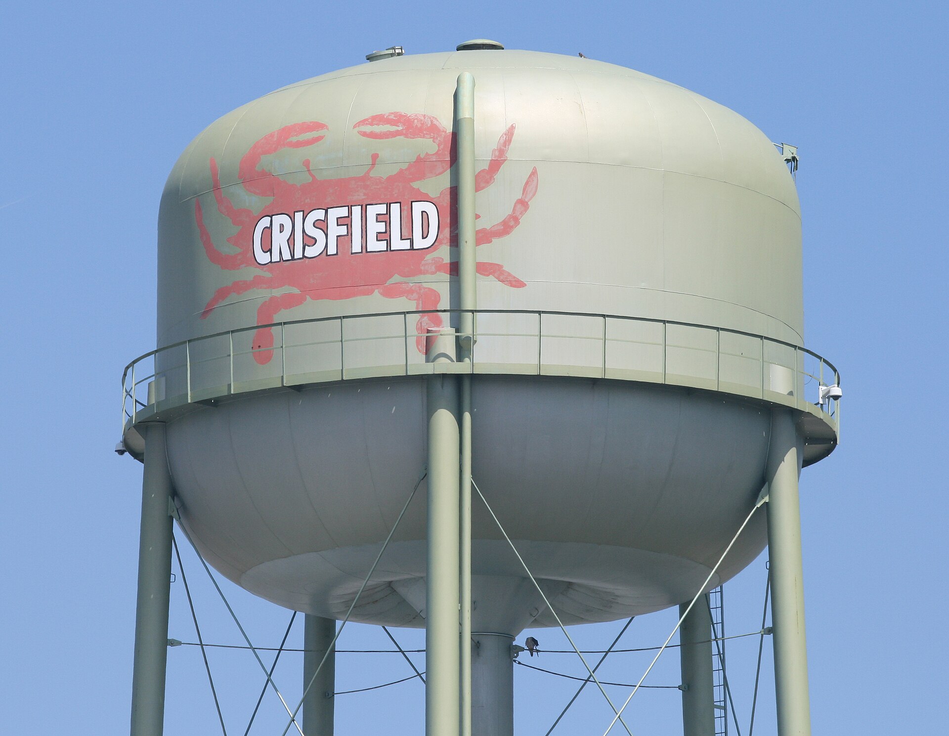 Crisfield, Maryland water tower
