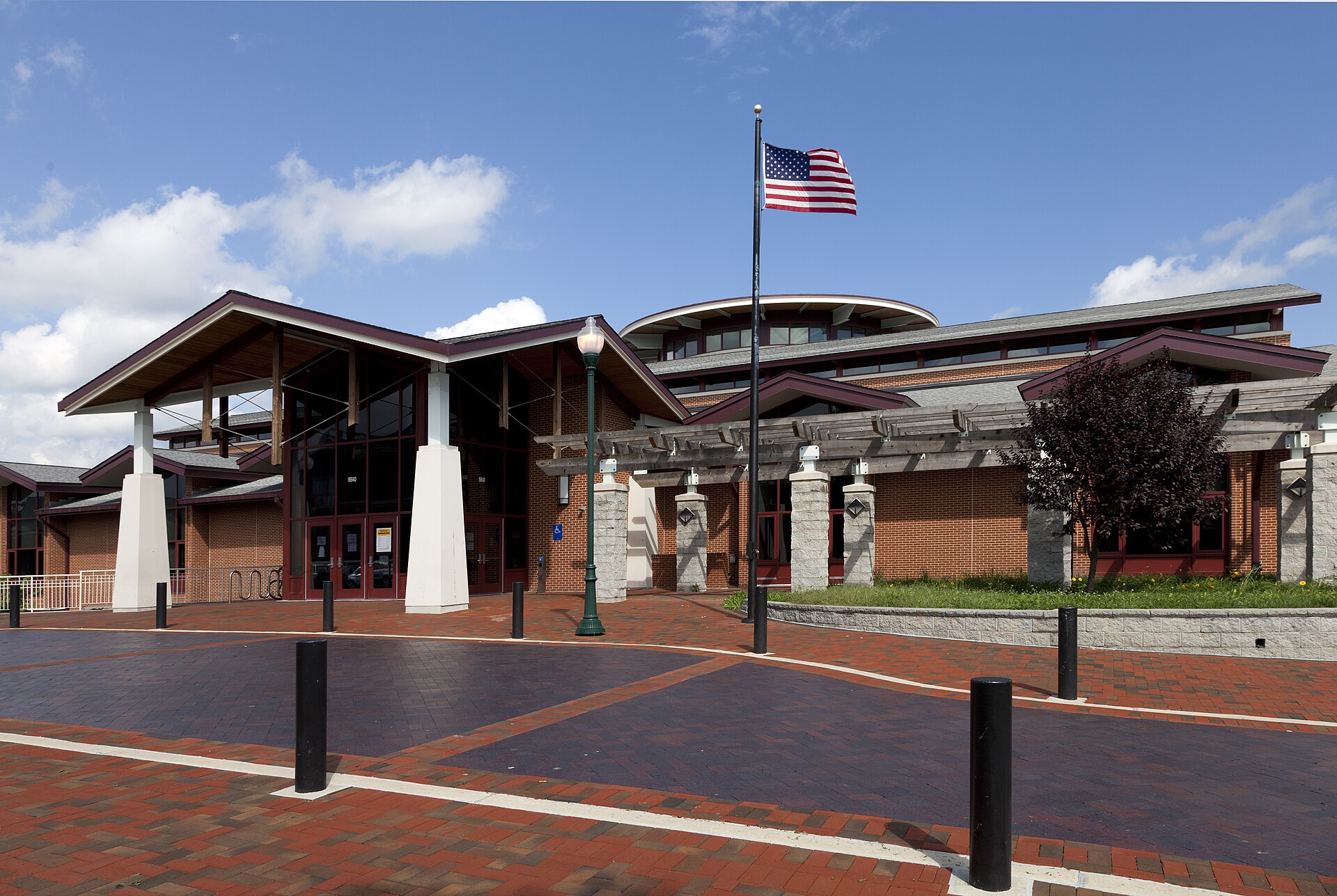 Title: Germantown Library, Germantown, Maryland Physical description: 1 photograph : digital, TIFF file, color.