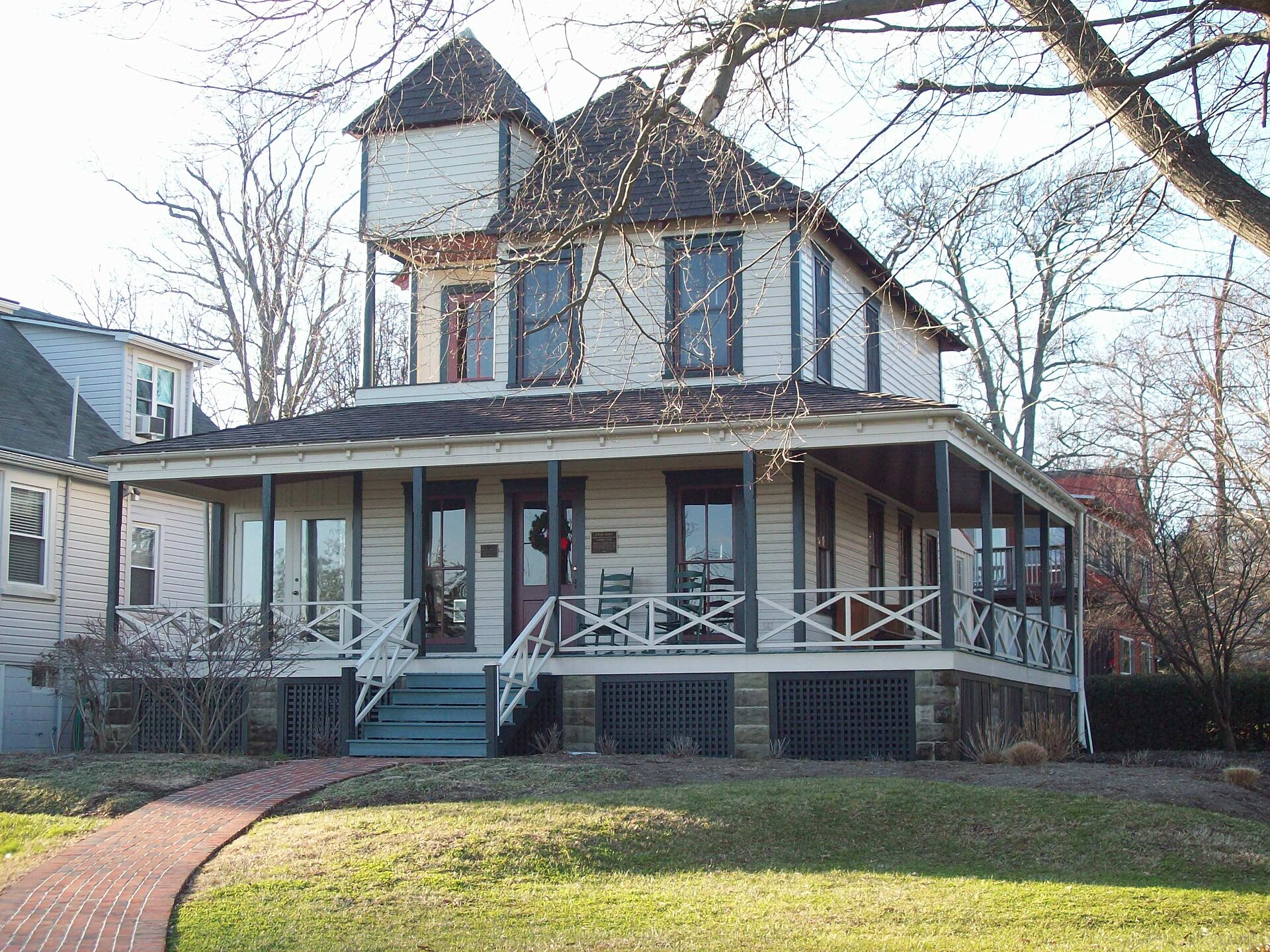 The Douglass Summer House in Maryland, USA. December 2009 — Highland Beach, Maryland