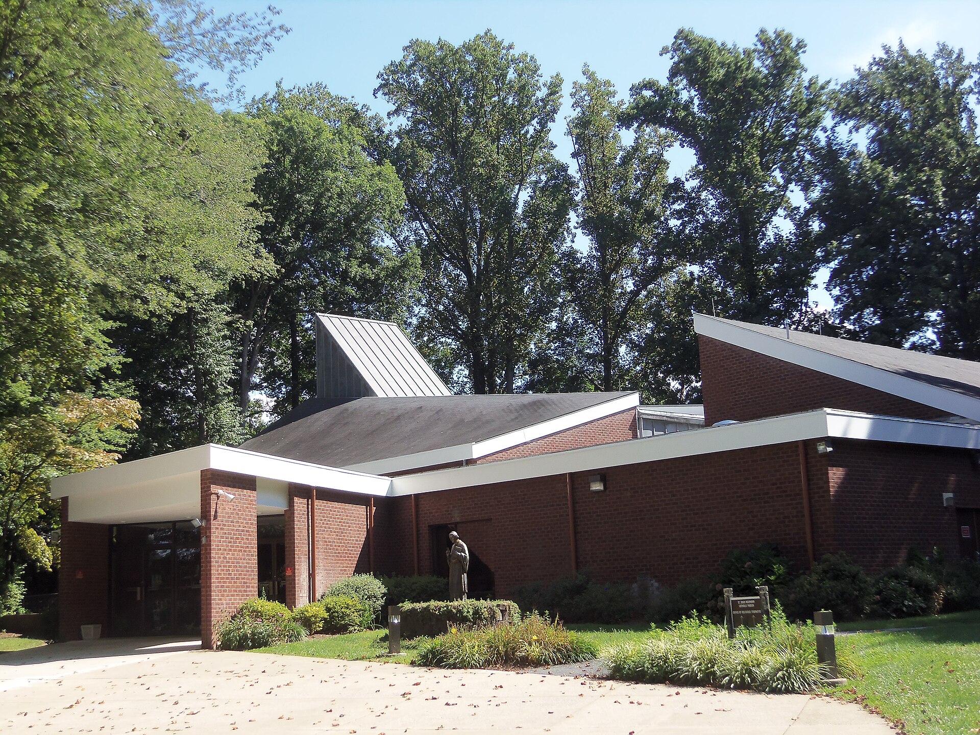 Saint John Neumann Catholic Church in Montgomery Village, Maryland.