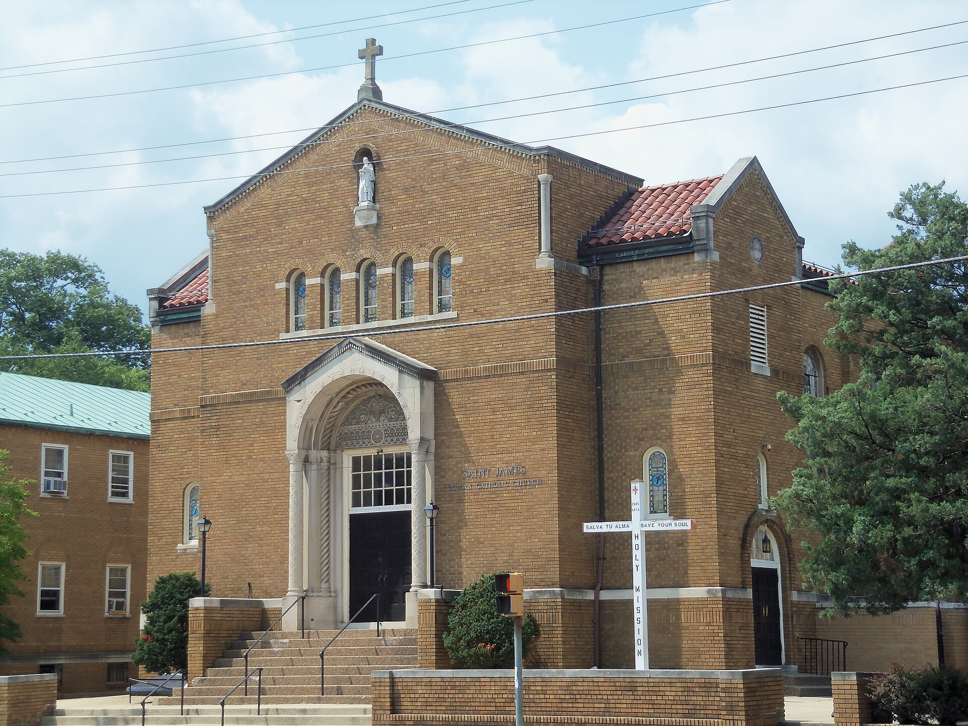 Saint James Catholic Church in Mt. Rainier, Maryland. — Mount Rainier, Maryland
