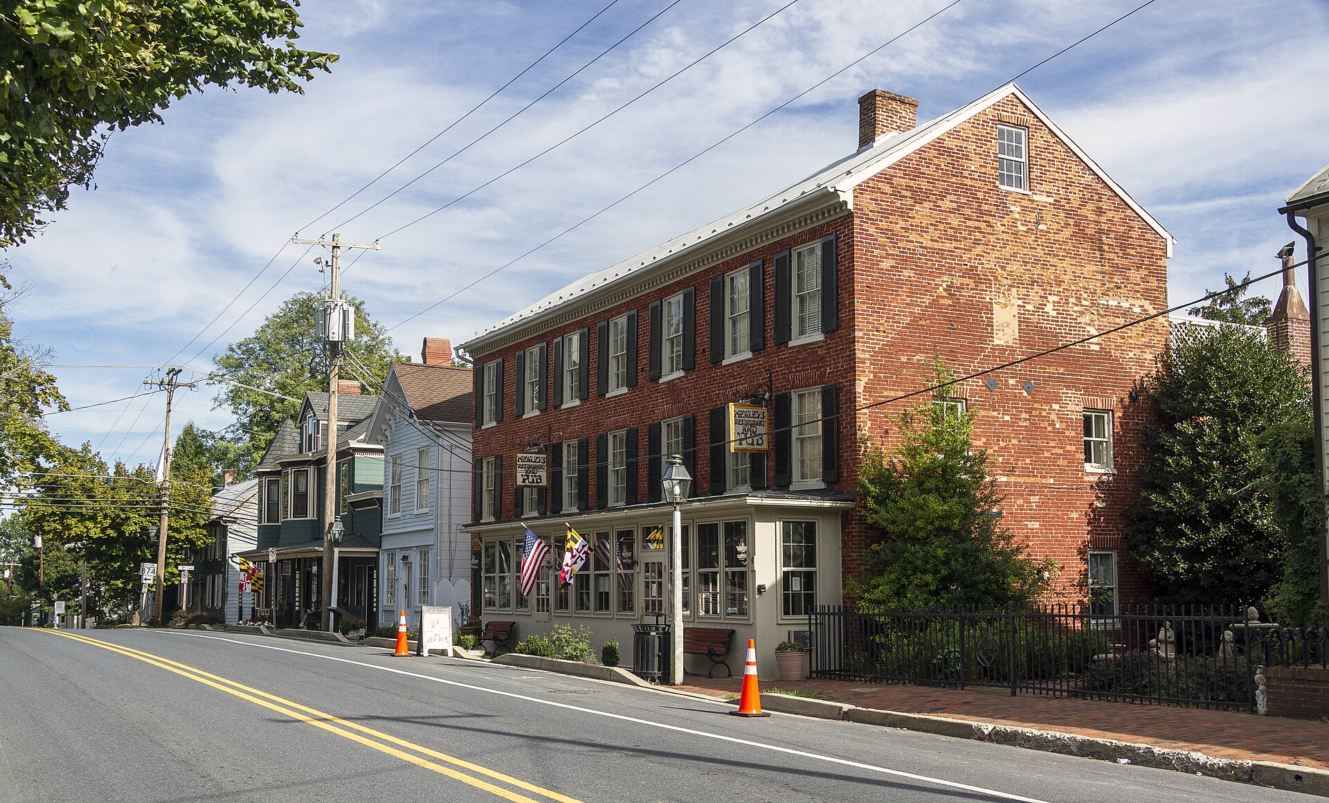 The New Market Historic District, New Market, Maryland, USA